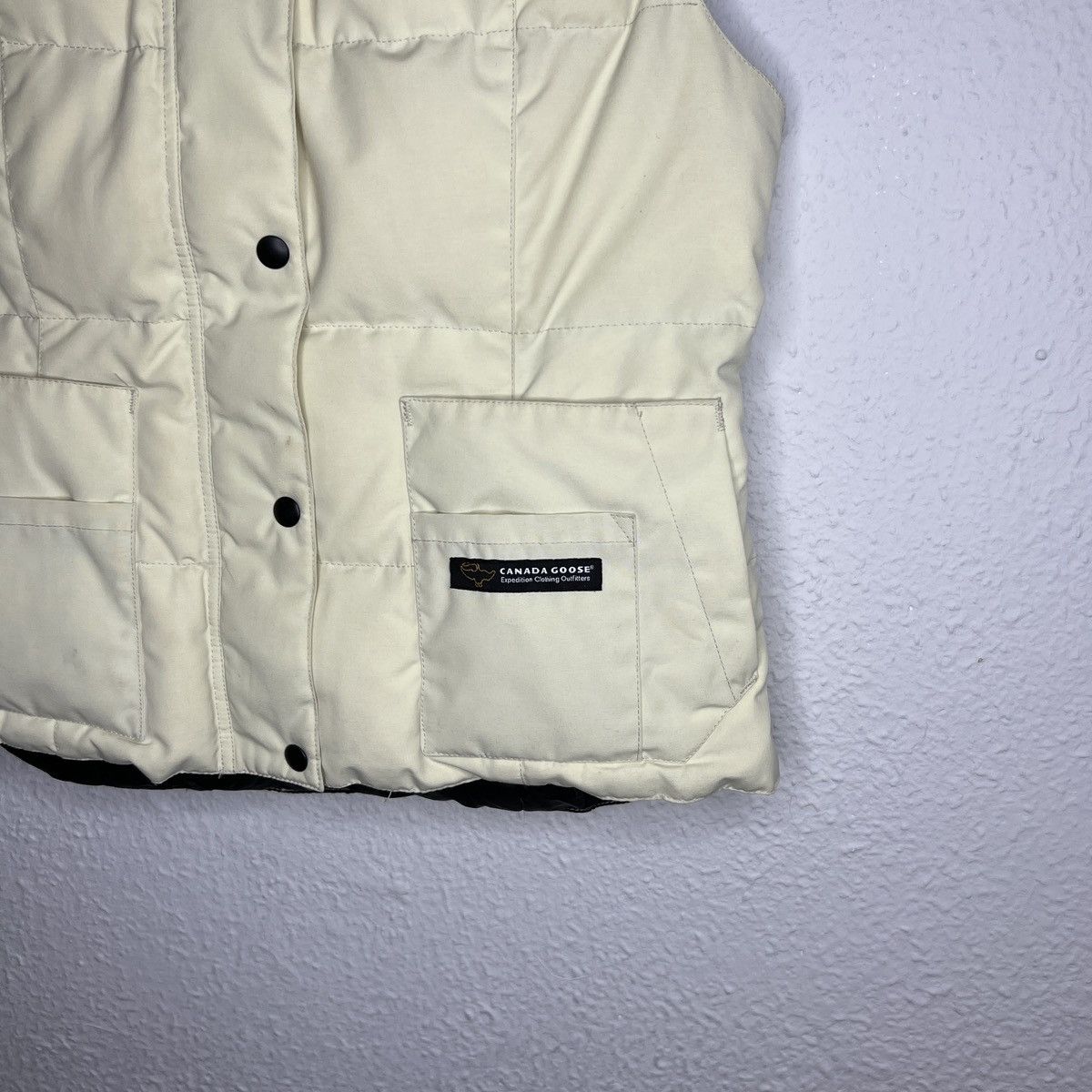 Canada Goose Canada Goose Puffer Down Jacket Vest Logo Vintage Retro Y2K Size S / US 4 / IT 40 - 2 Thumbnail