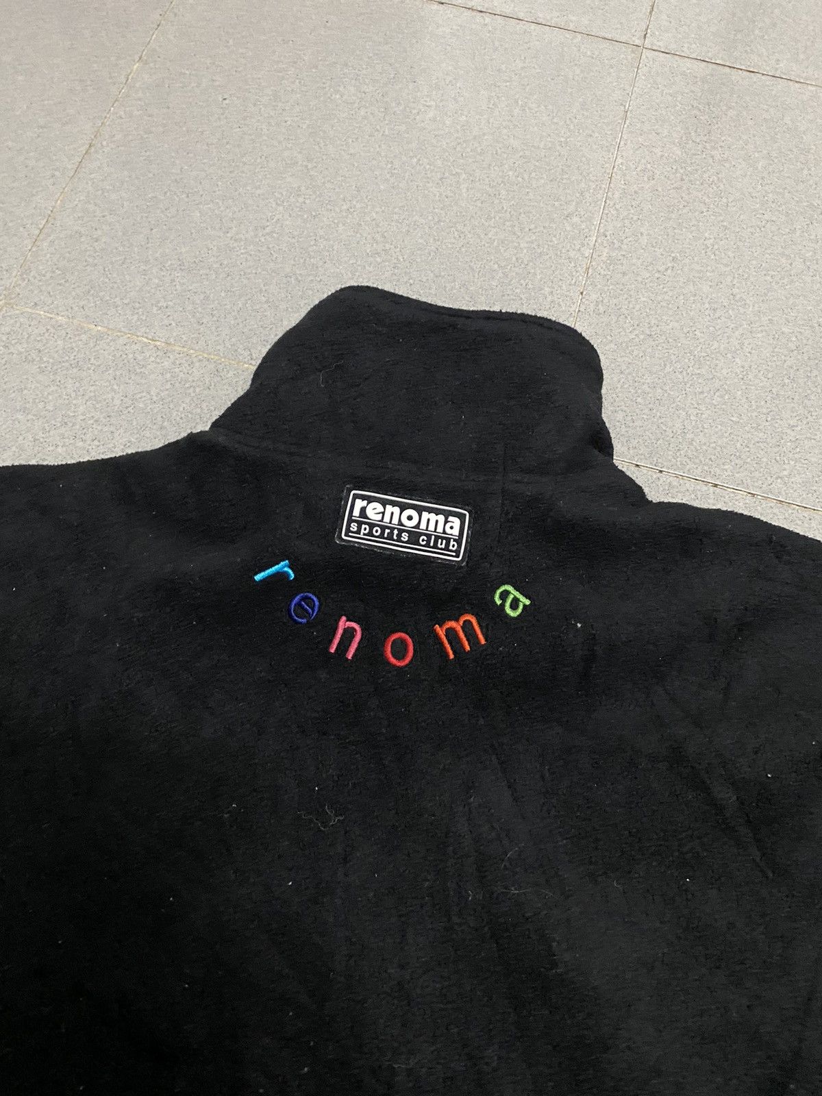 Japanese Brand × Renoma × Vintage Vintage Renoma Rainbow Sport Club Fleece Half Zipper Jacket Size US S / EU 44-46 / 1 - 2 Thumbnail
