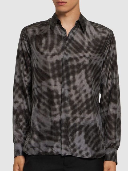 Dries Van Noten o1lsvrm0425 Silk Shirt in Multicolor Size US XL / EU 56 / 4 - 3 Thumbnail