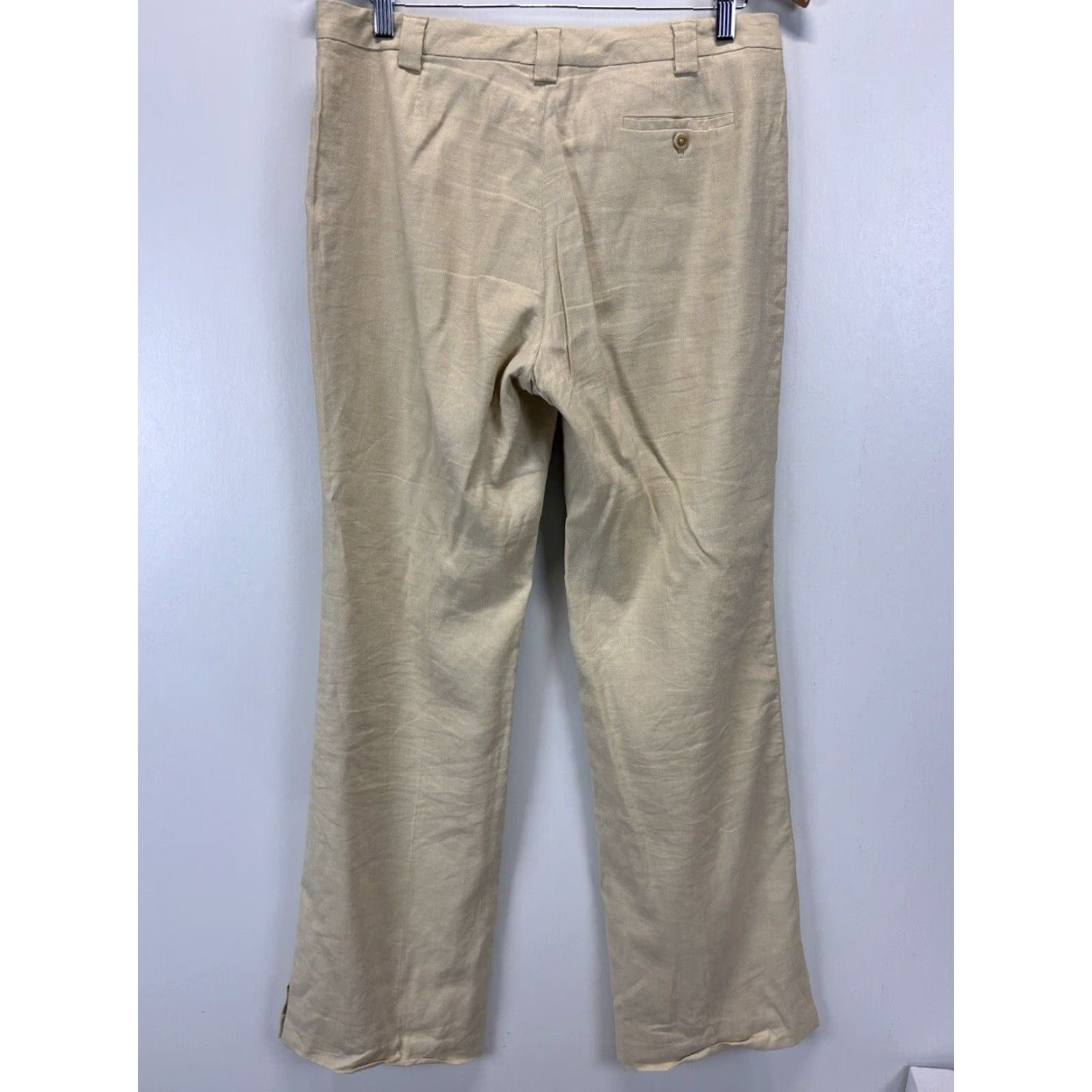 Banana Republic Banana Republic Martin Pants Sz 10 Tall Women’s Tan Lined Linen Blend Dress Pants Pants Style Martin Banana Republic Women’s Tall 10 Tan Lined Pocket? Size 32" / US 10 / IT 46 - 3 Thumbnail