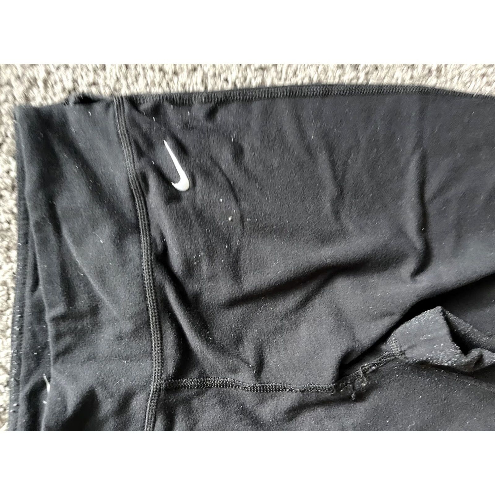 Nike Nike Dri-Fit Be Fast Capri Tights Womens Black L Athletic Pants Capri Be Fast 669741-010 Nike Dri-FIT Women's Pants Black L Size 36" / US 14 / IT 50 - 3 Thumbnail