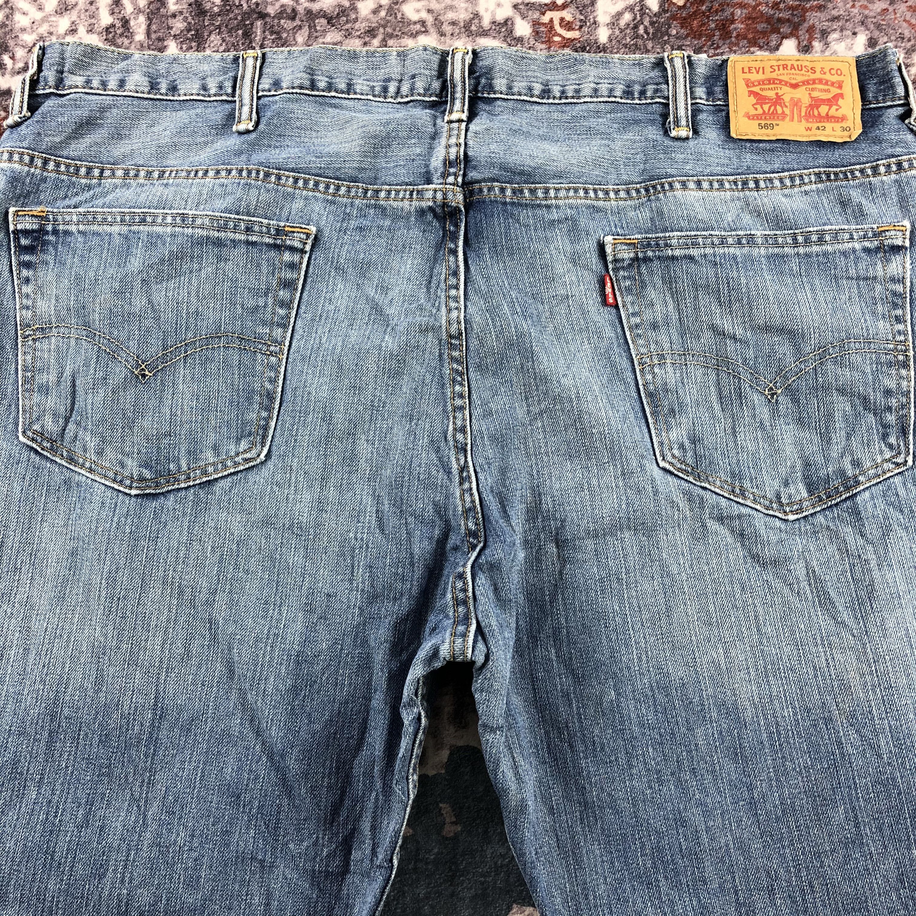 Levi's × Vintage Vintage Blue Wash Levis 569 Jeans-JM2980 Size US 44 / EU 60 - 5 Thumbnail