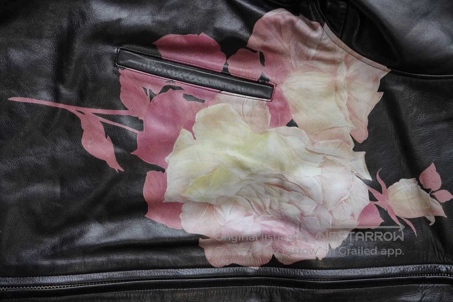 Yohji Yamamoto yohji yamamoto 1991 flower leather jacket. Size US L / EU 52-54 / 3 - 2 Thumbnail