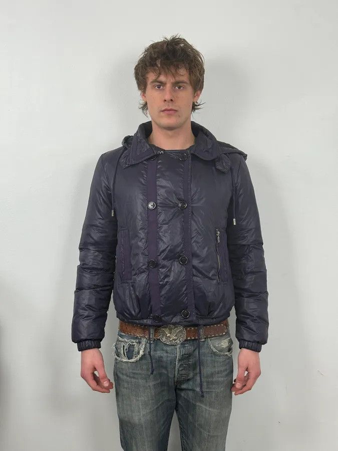 John Galliano AW2010 John Galliano Purple Cozy Double Breasted Bomber Jacket Size US S / EU 44-46 / 1 - 3 Thumbnail