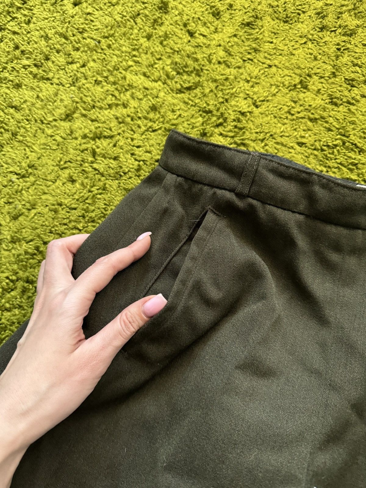Designer × Vintage Robert Lawrie Ltd. 1950s vintage wool culottes pants Size 25" / US 0 / IT 36 - 5 Thumbnail