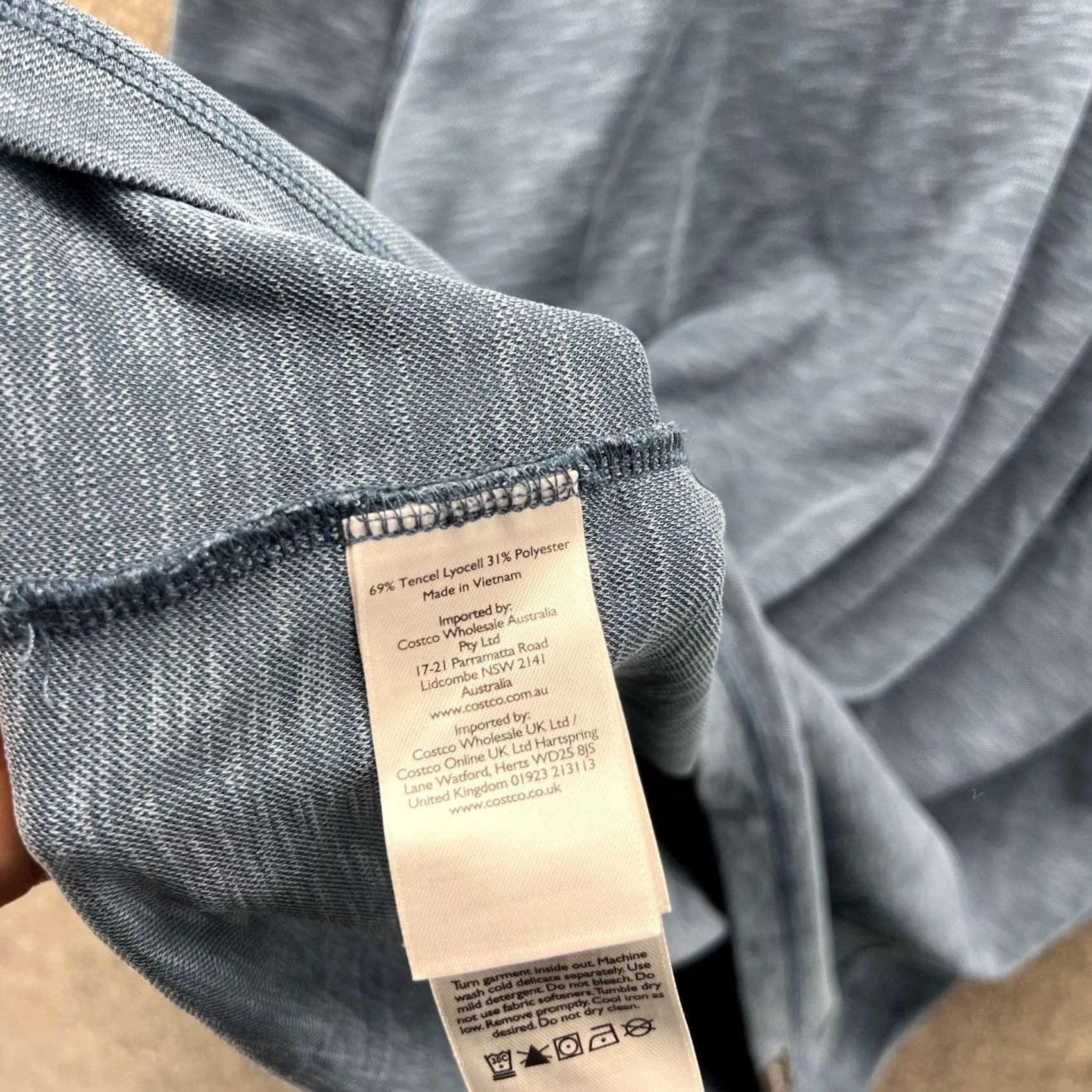 Eddie Bauer Eddie Bauer Polo Shirt Mens XL Blue Active Preppy Dress Heather Extra Large Polo Shirt Mens XL Blue Preppy 90s? Size 46R - 5 Thumbnail