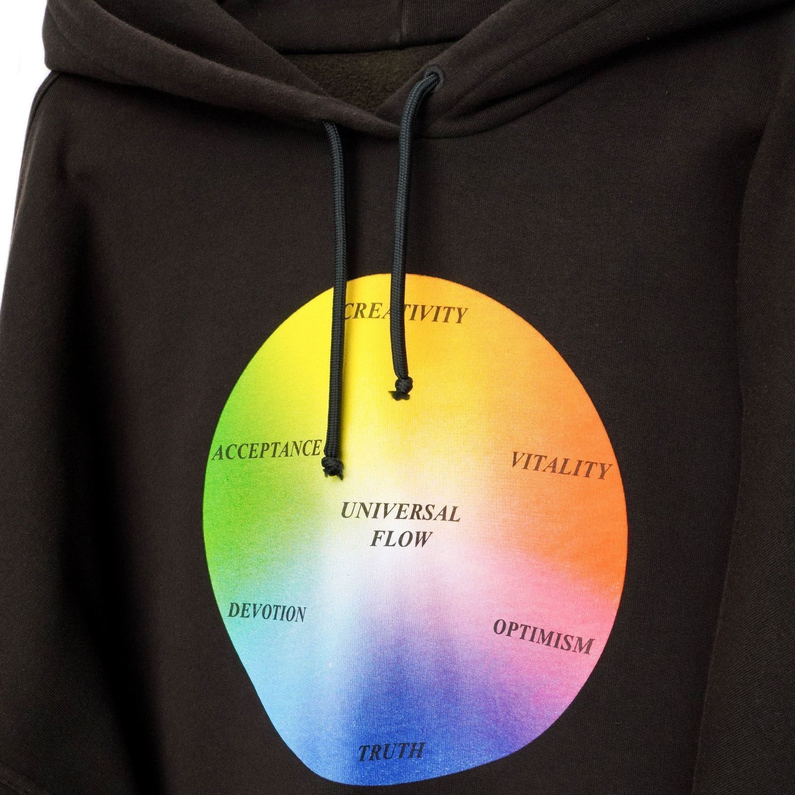 Balenciaga Universal Flow Back Logo Brown Sweatshirt Hoodie