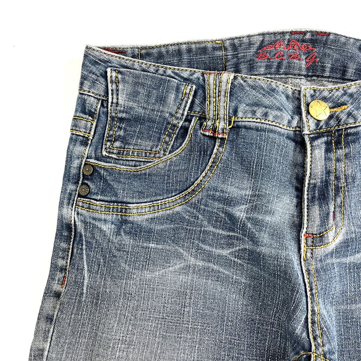 If Six Was Nine × Japanese Brand × Le Grande Bleu (L.G.B.) BCBG Flared Jeans Embroidered Bootcut Denim Pants Size 30" / US 8 / IT 44 - 18 Thumbnail