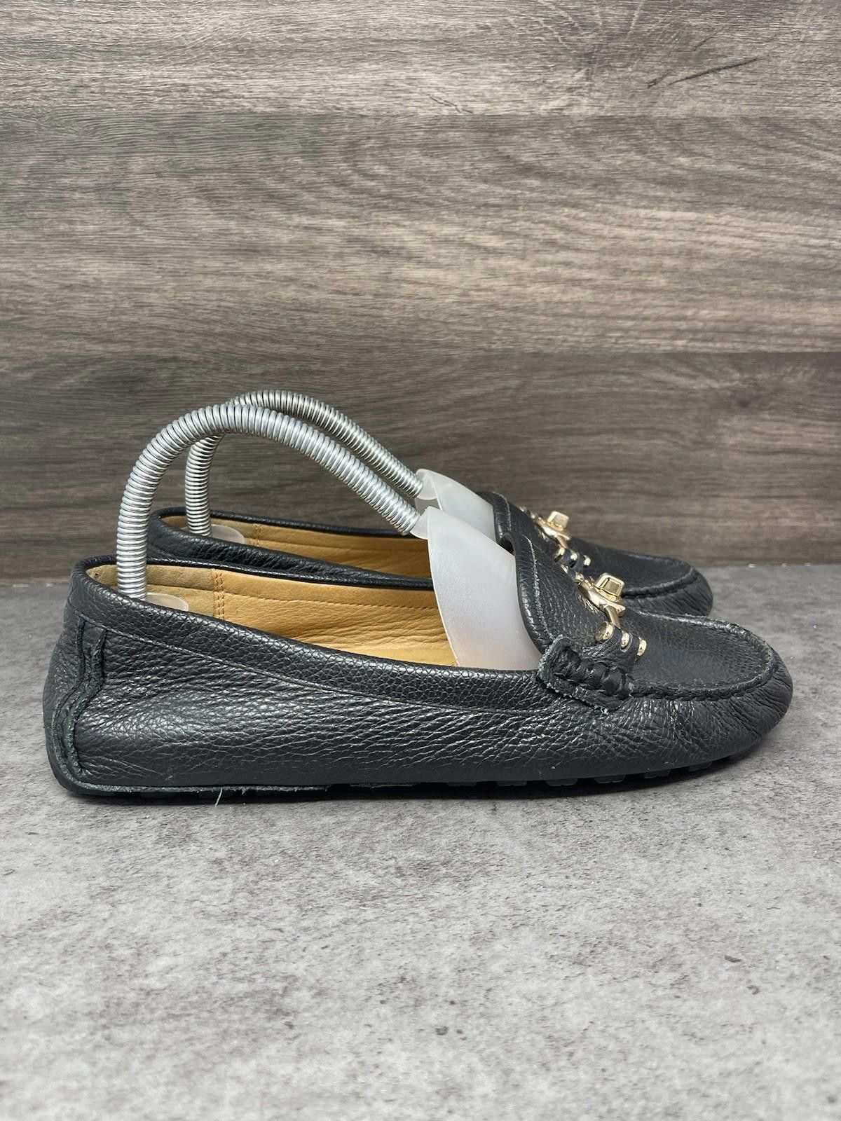 Coach Coach Shoes Womens Size 8 Arlene Driver Black Leather Size US 8 / IT 38 - 5 Thumbnail
