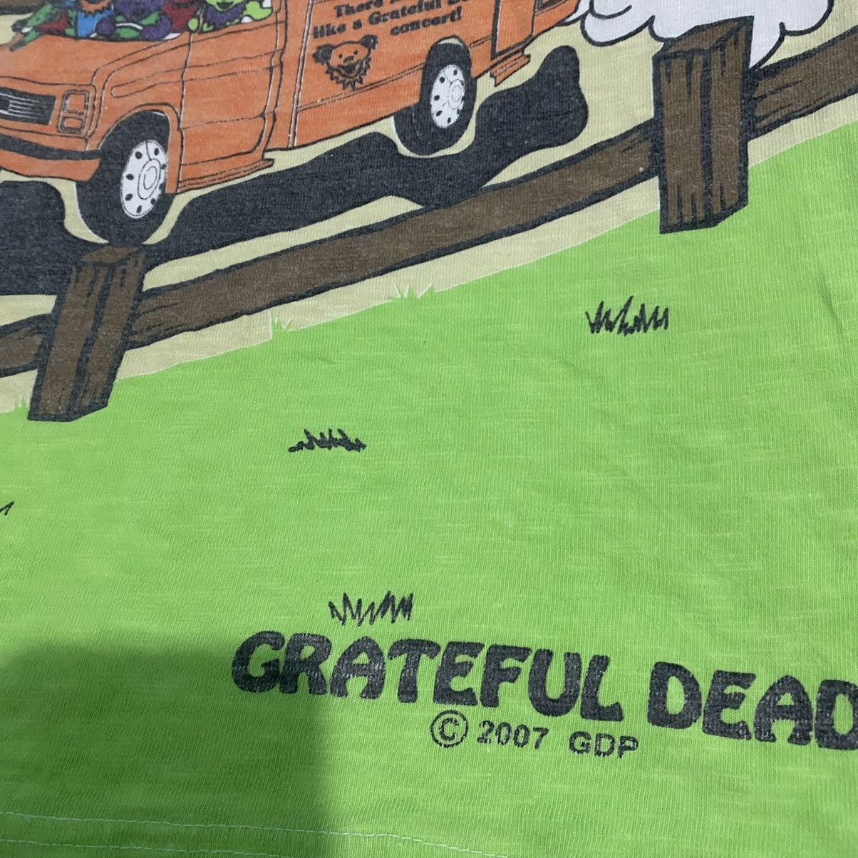 Grateful Dead Vintage Alloverprint Grateful Dead Band 2007 Ringertee Size US S / EU 44-46 / 1 - 5 Thumbnail