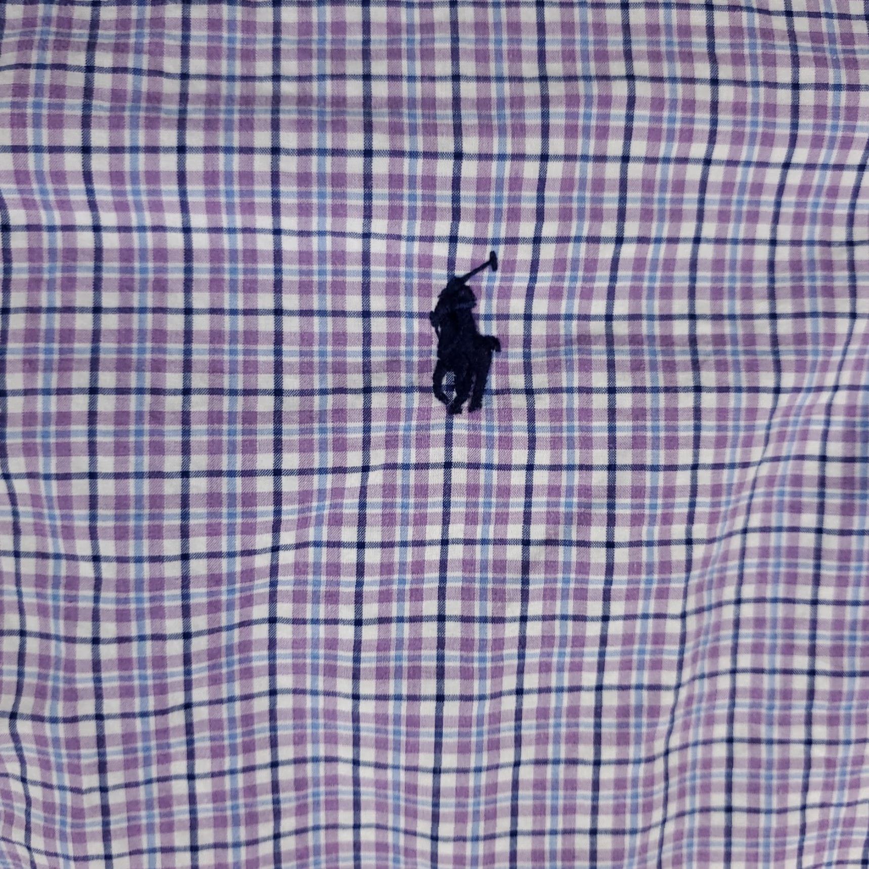 Ralph Lauren Ralph Lauren Shirt Mens Large Purple Plaid Pony Button Up Long Sleeve Size US L / EU 52-54 / 3 - 2 Thumbnail