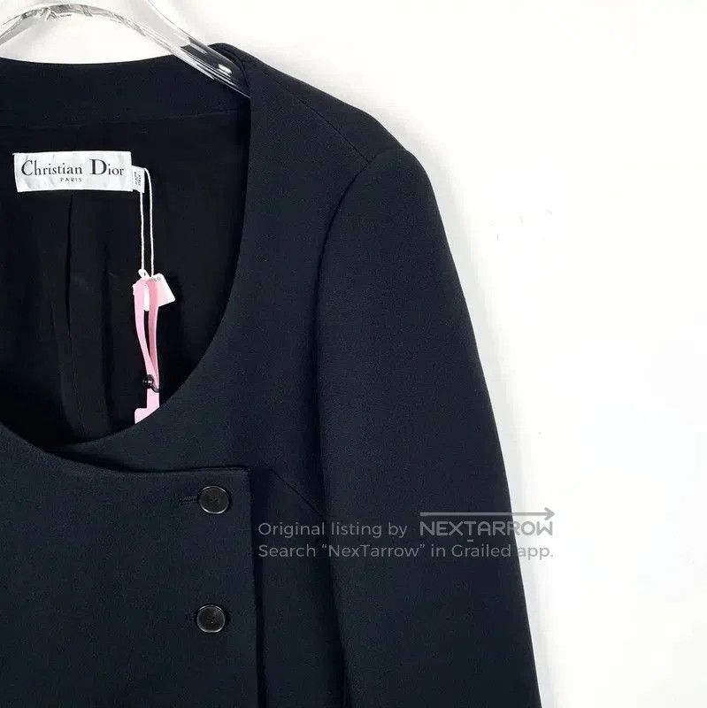 Dior Dior Black Wool Women's Jacket . Size S / US 4 / IT 40 - 3 Thumbnail
