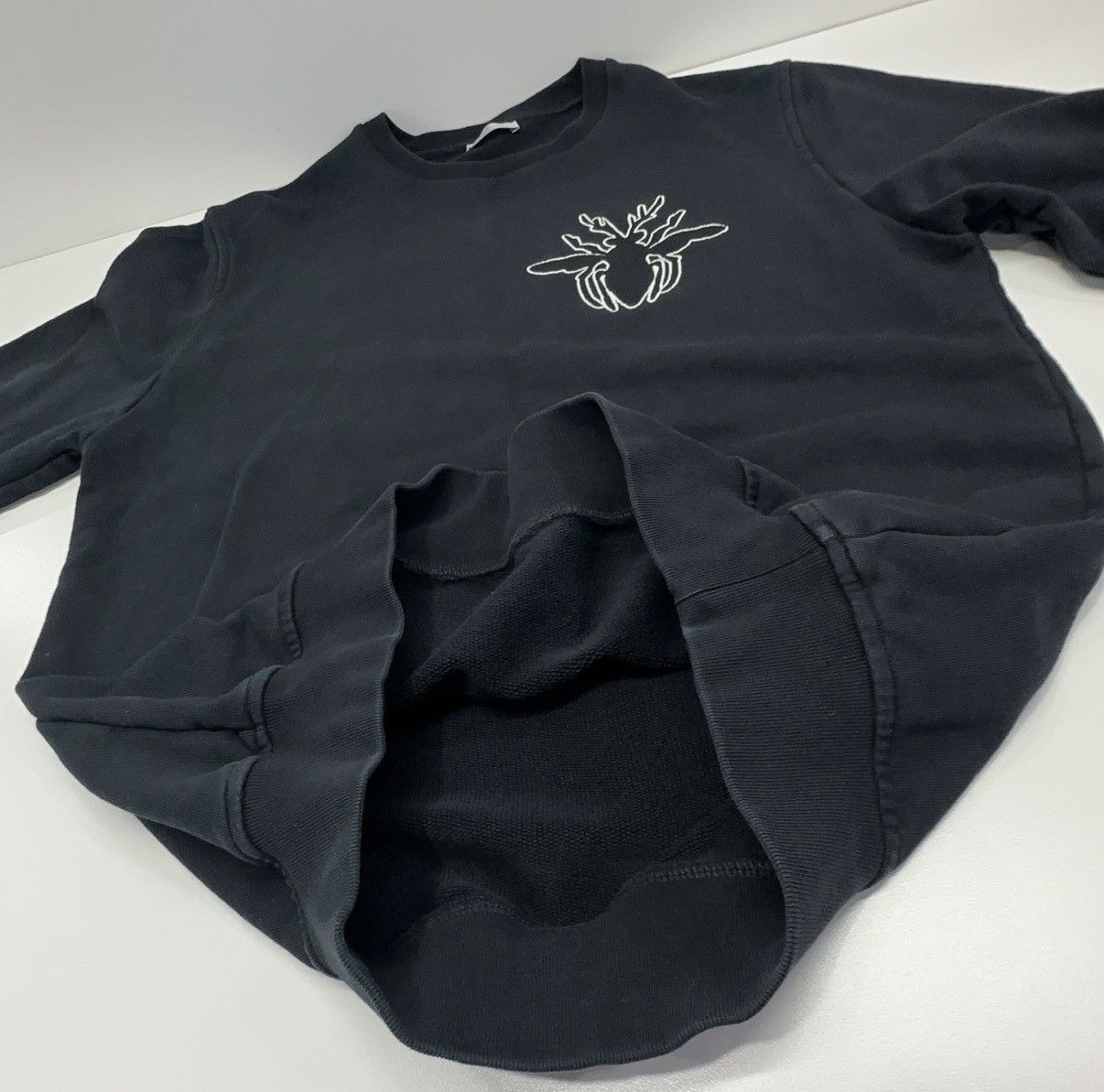 Dior Dior Men's Bee Pattern Round Neck Loose Sweatshirt Size US L / EU 52-54 / 3 - 6 Thumbnail