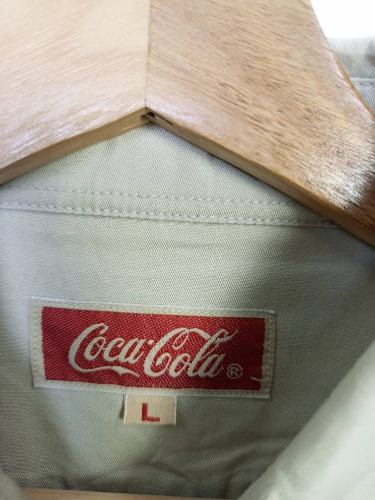 Designer Vintage 90’s Coca Cola Work Shirt Size US S / EU 44-46 / 1 - 6 Thumbnail