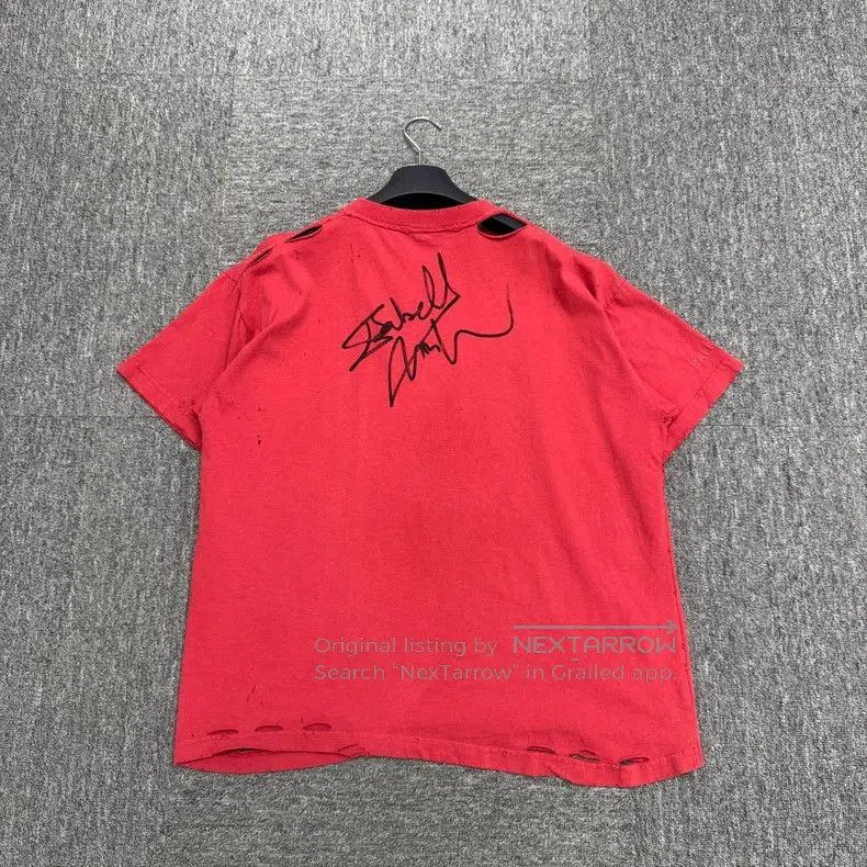 Balenciaga Balenciaga FW25 Distressed Graphic Short Sleeve. Size US M / EU 48-50 / 2 - 2 Thumbnail