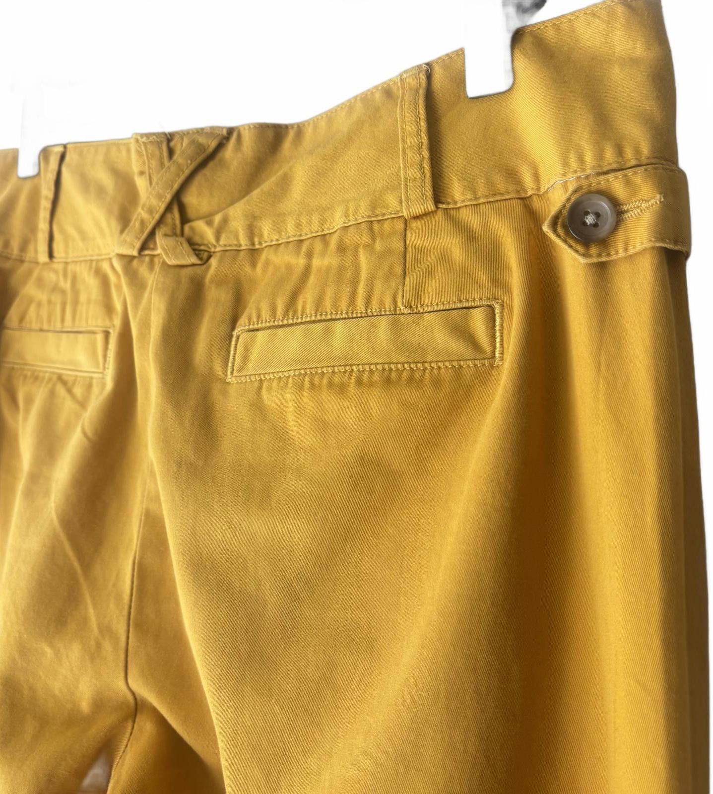 Lands' End Lands' End Women's Casual Pants - Bright Orange, Size 4 Size 27" / US 4 / IT 40 - 5 Thumbnail