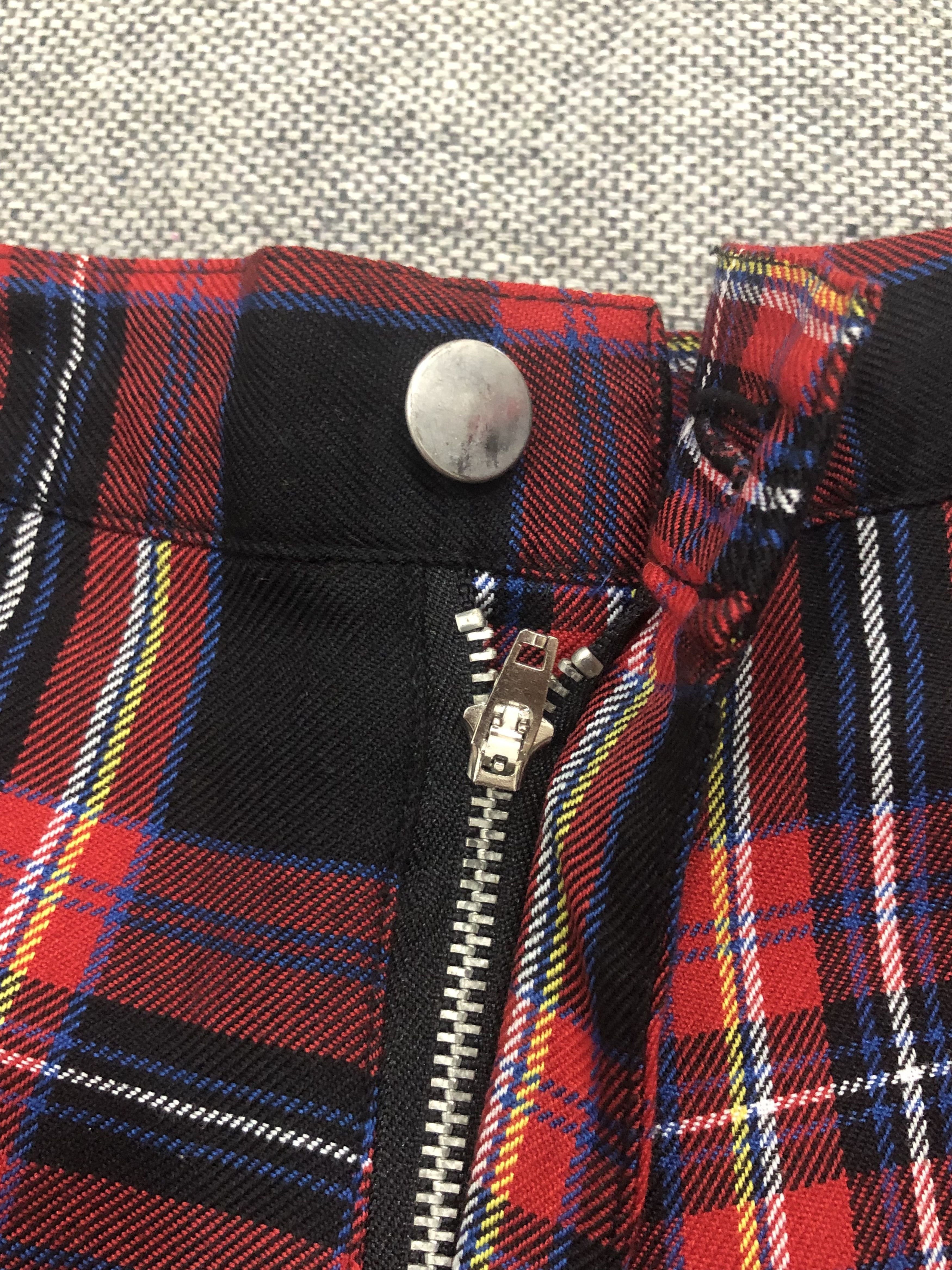 Japanese Brand Rare Mordid Threads Plaid Punk Bondage Pants Size 34 Size US 34 / EU 50 - 6 Thumbnail
