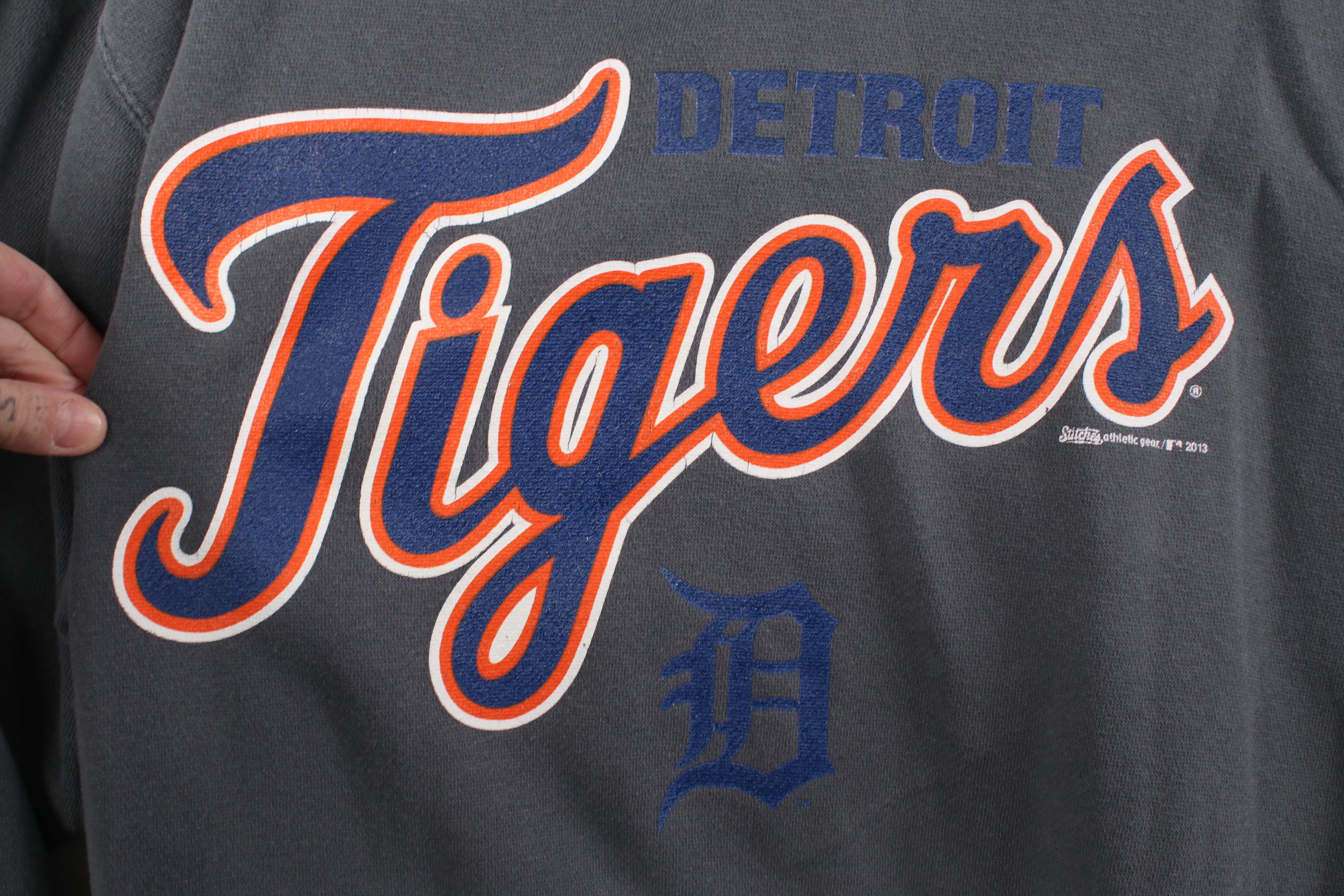 Vintage Vintage Y2K D Detroit Tigers Baseball Hoodie Sweatshirt Size US XL / EU 56 / 4 - 6 Thumbnail