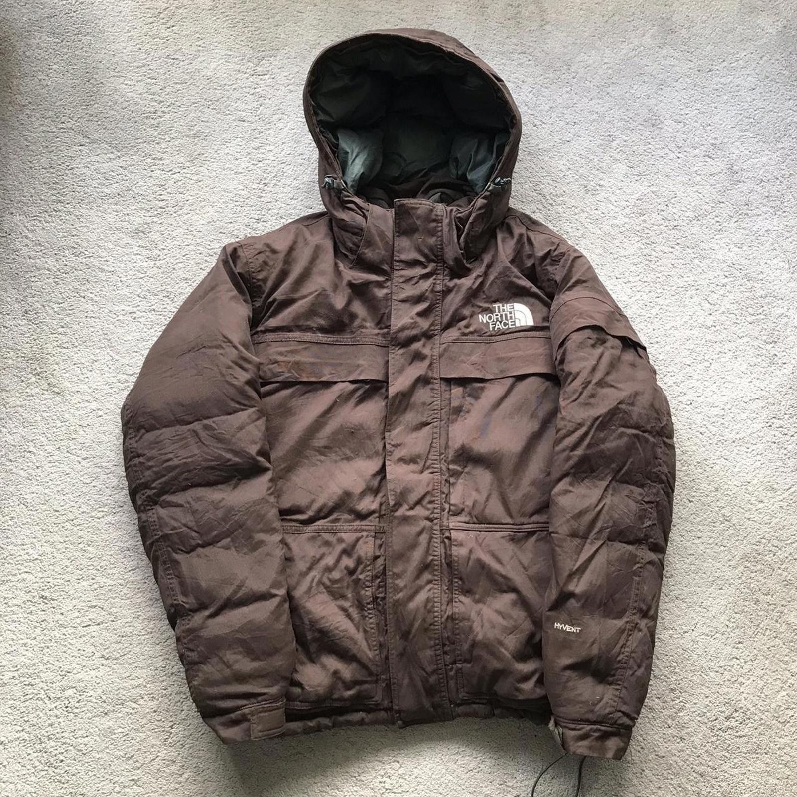 The North Face Brown North Face Down Jacket Size US M / EU 48-50 / 2 - 1 Thumbnail