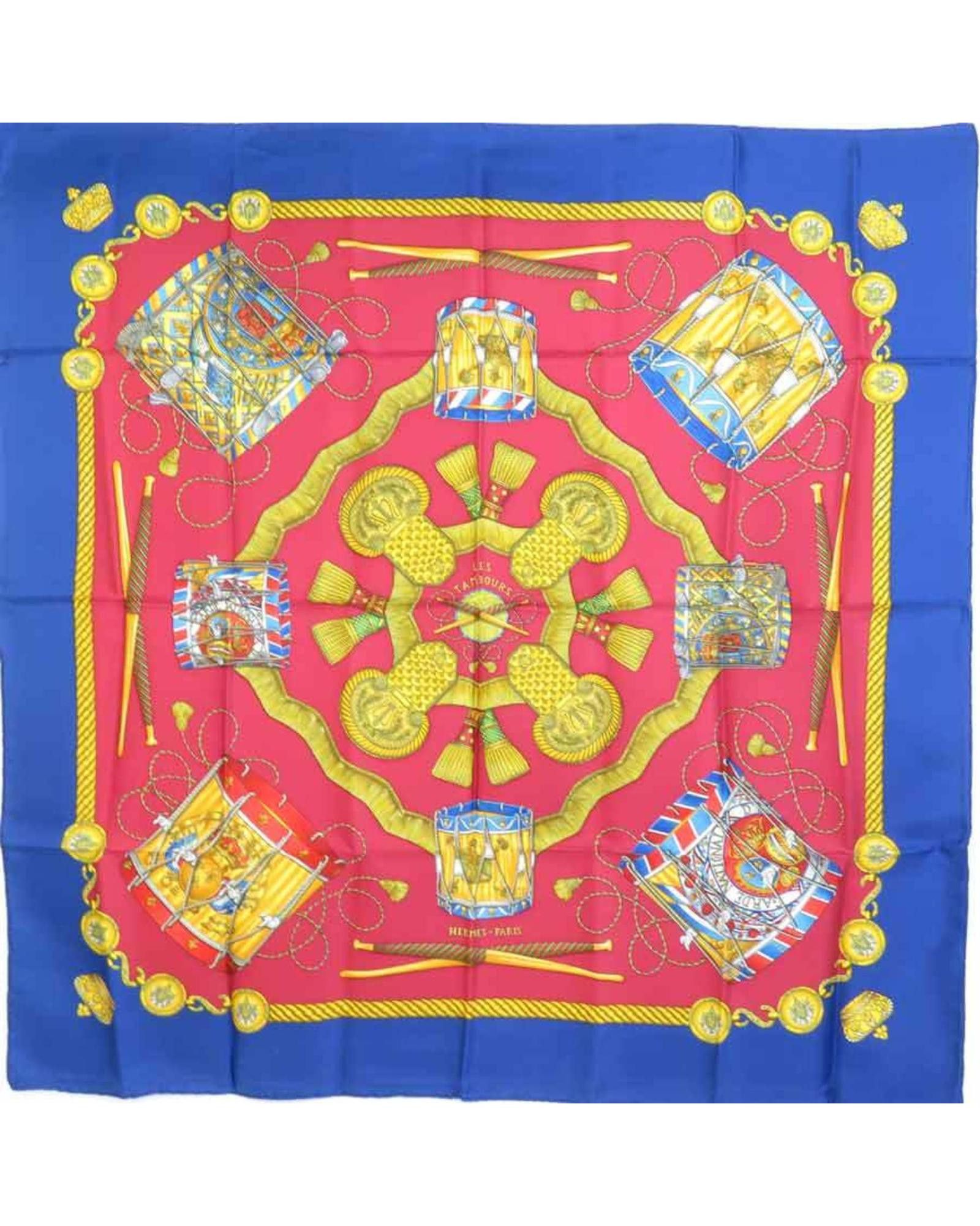 image of Hermes Multicolour Silk Scarf - High-Quality Luxury Accessory, Women's