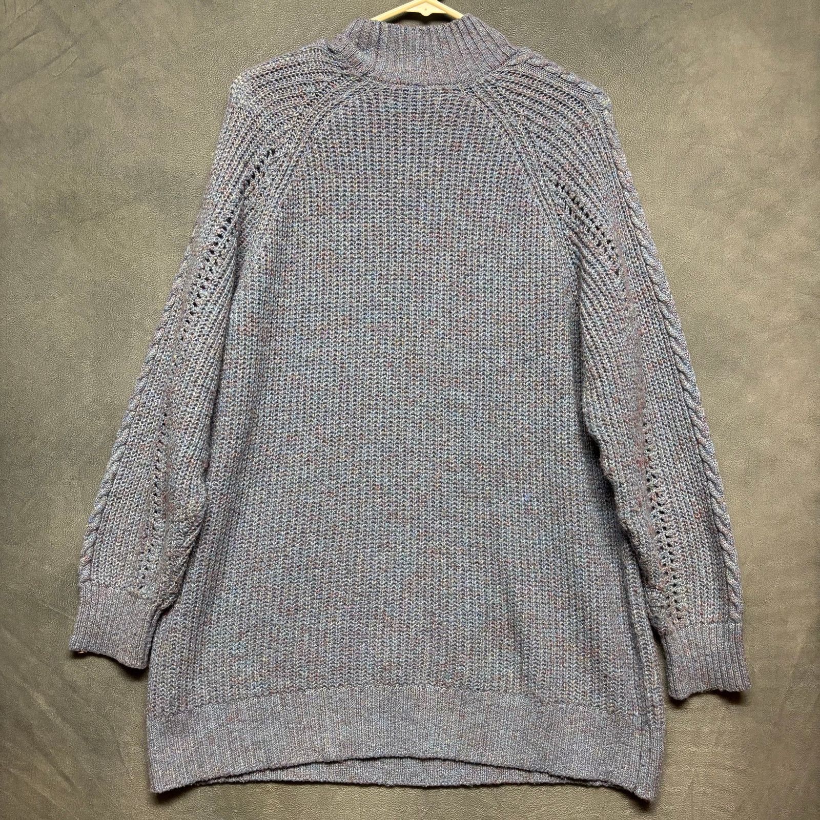 Other Woven Sweater Knit Womens Mock Turtleneck Multicolor Size XL / US 12-14 / IT 48-50 - 2 Thumbnail