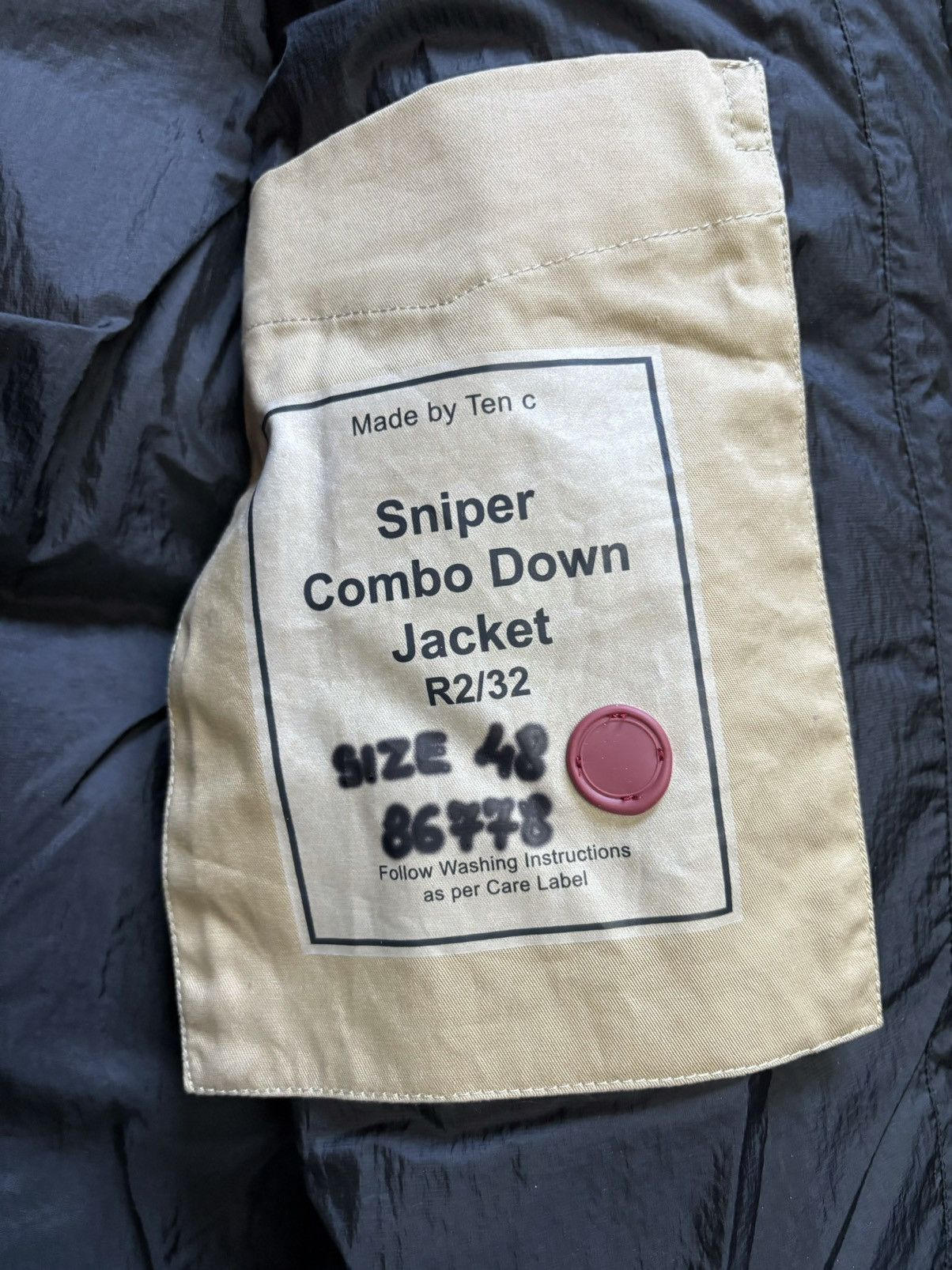 Ten C Ten c Sniper Combo Down Jacket – Black – Size 48 Size US M / EU 48-50 / 2 - 6 Thumbnail