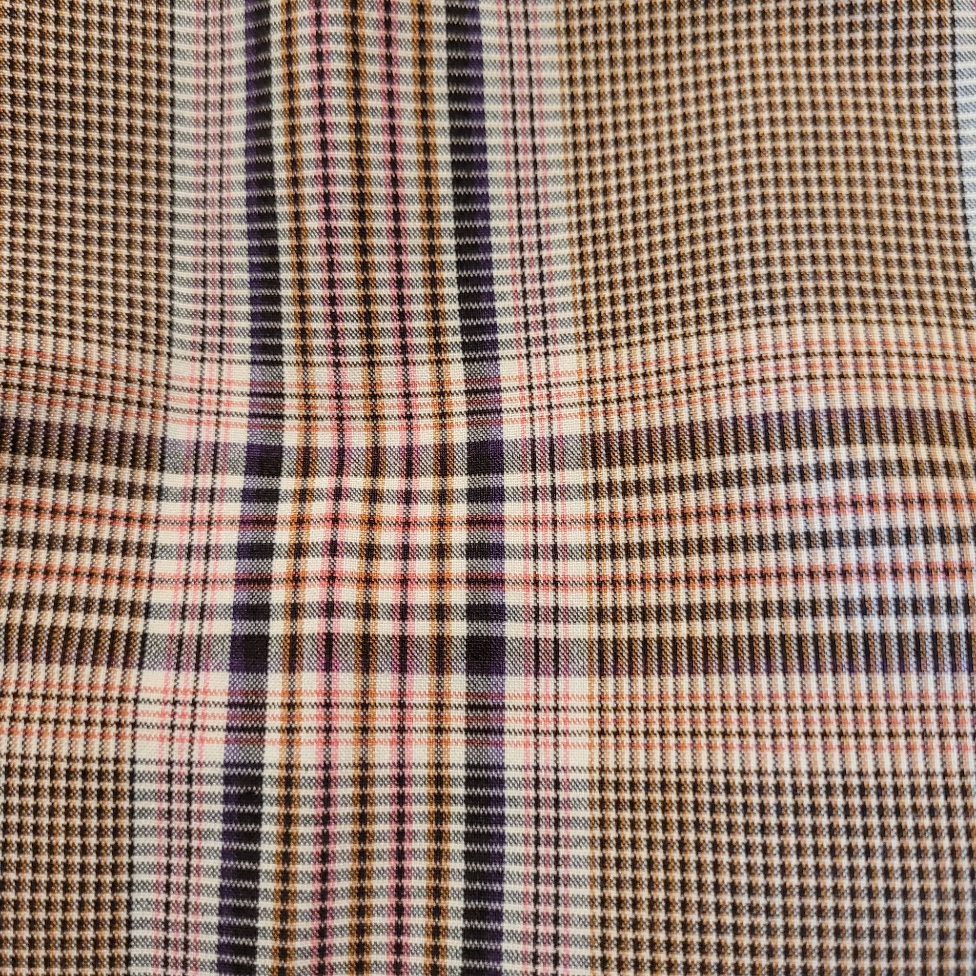 Other Gal Meets Glam Madison Tie Front Dress Sz 10 Pink Plaid Retr Size L / US 10 / IT 46 - 3 Thumbnail