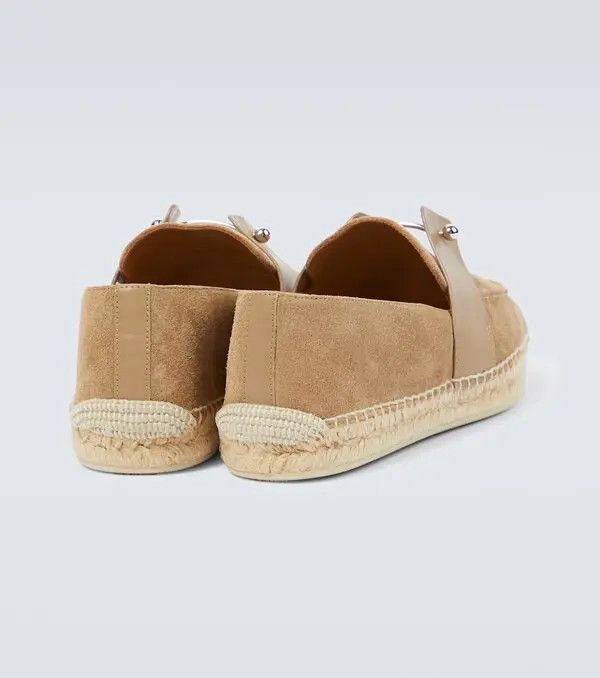 Christian Louboutin o1bcso1str0825 Chamb Esparille in Beige Size US 11 / EU 44 - 5 Thumbnail
