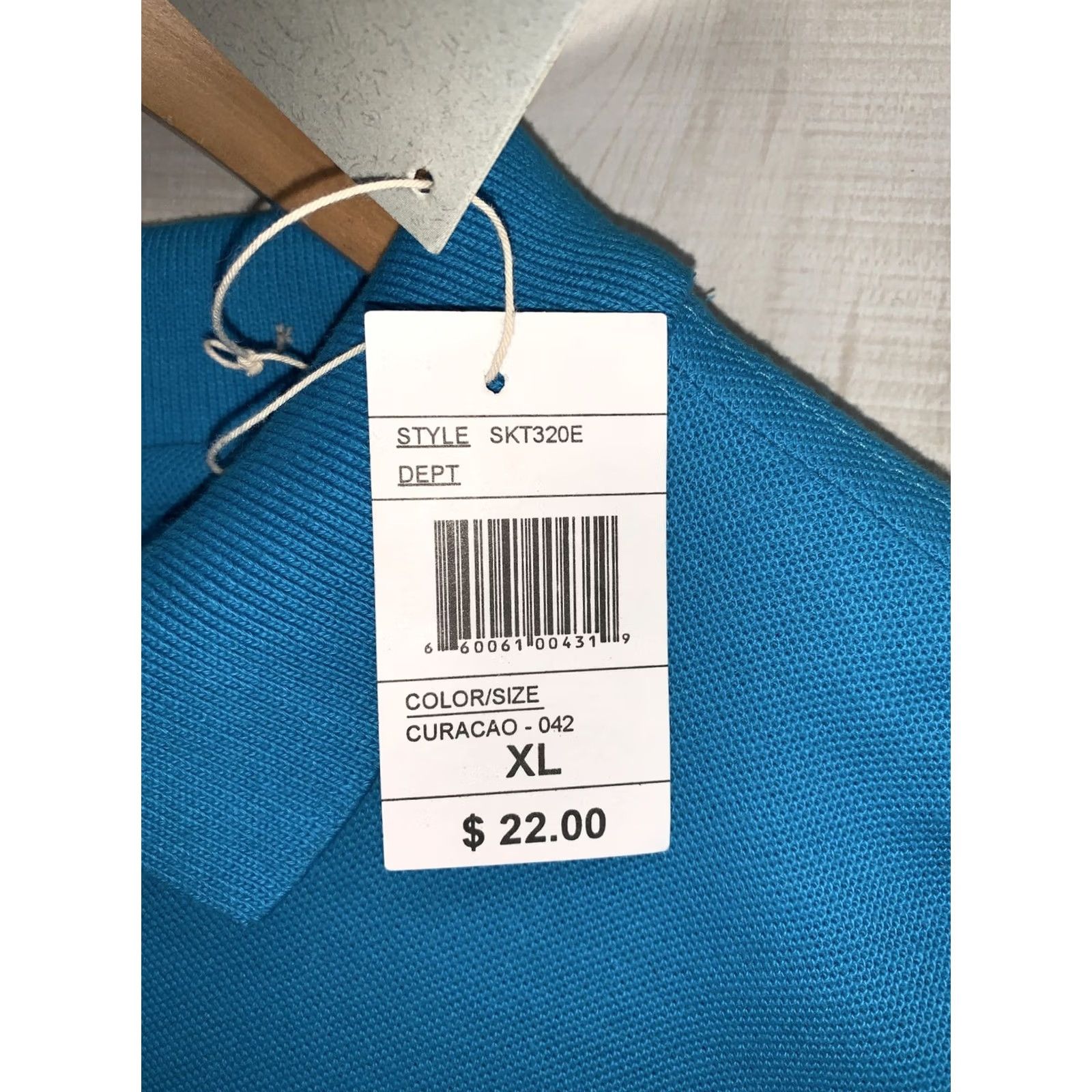 Vintage River Trader Polo Shirt Blue Cotton XL Mens NWD-9830 Size US XL / EU 56 / 4 - 4 Thumbnail
