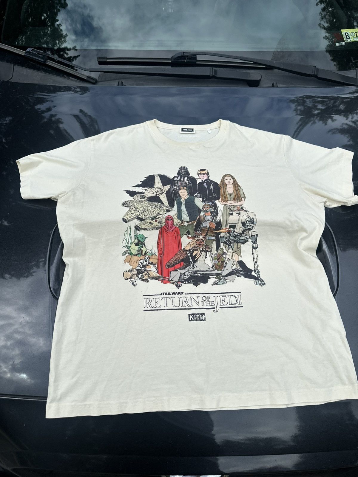 Kith × Star Wars KITH X STAR WARS BEGINNING VINTAGE TEE