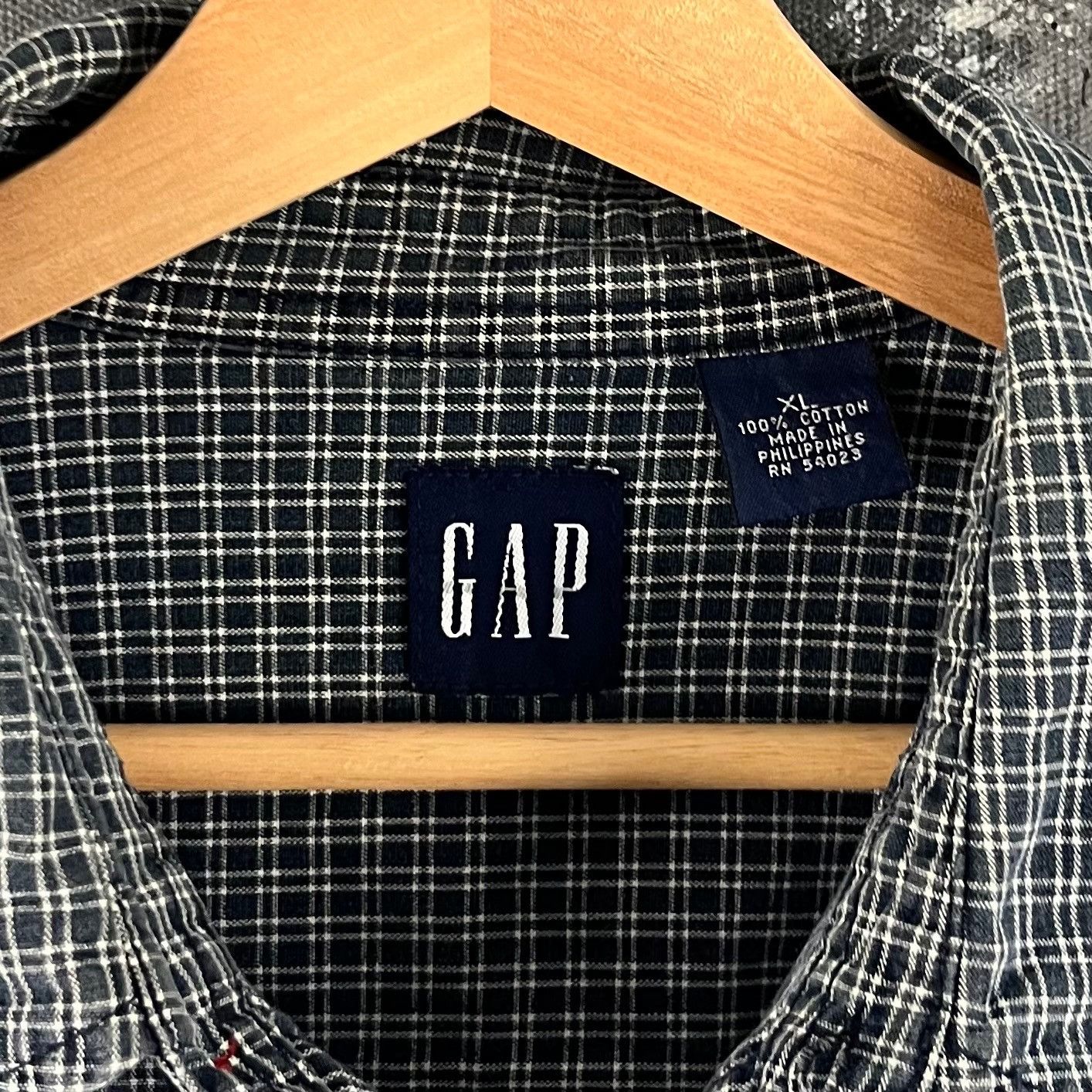 Gap × Vintage Vintage Y2K Gap button up shirt Size US XL / EU 56 / 4 - 3 Thumbnail