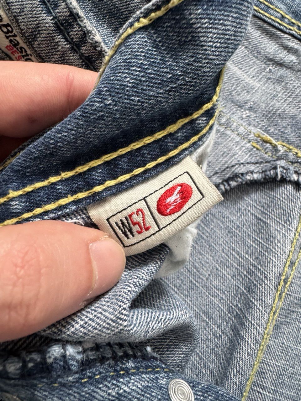 Diesel Vintage Y2K Diesel Style Denim Jeans Size US 34 / EU 50 - 7 Thumbnail