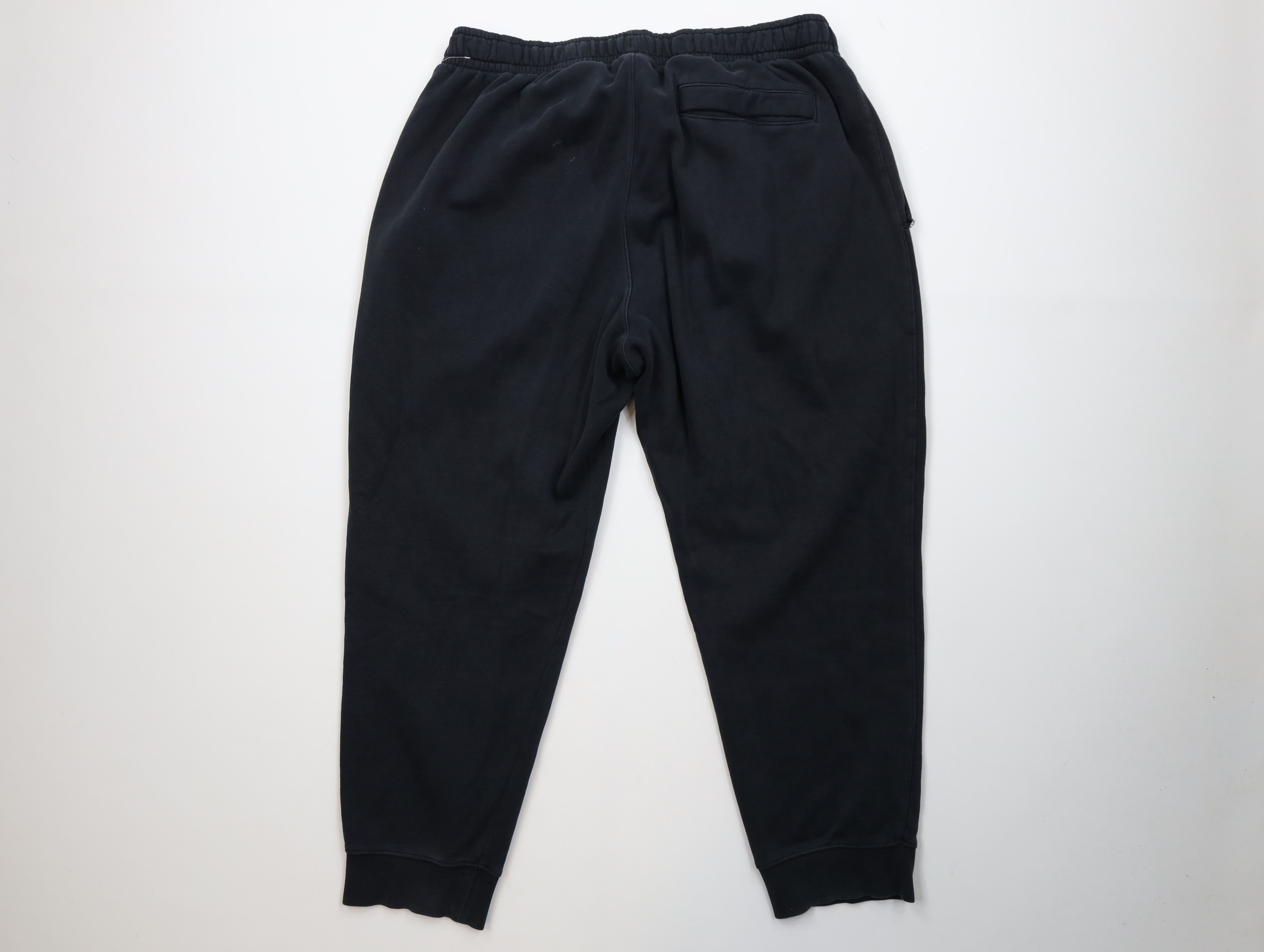 Nike Vintage Nike Spell Out Cuffed Sweatpants Joggers Black Size US 40 / EU 56 - 11 Thumbnail