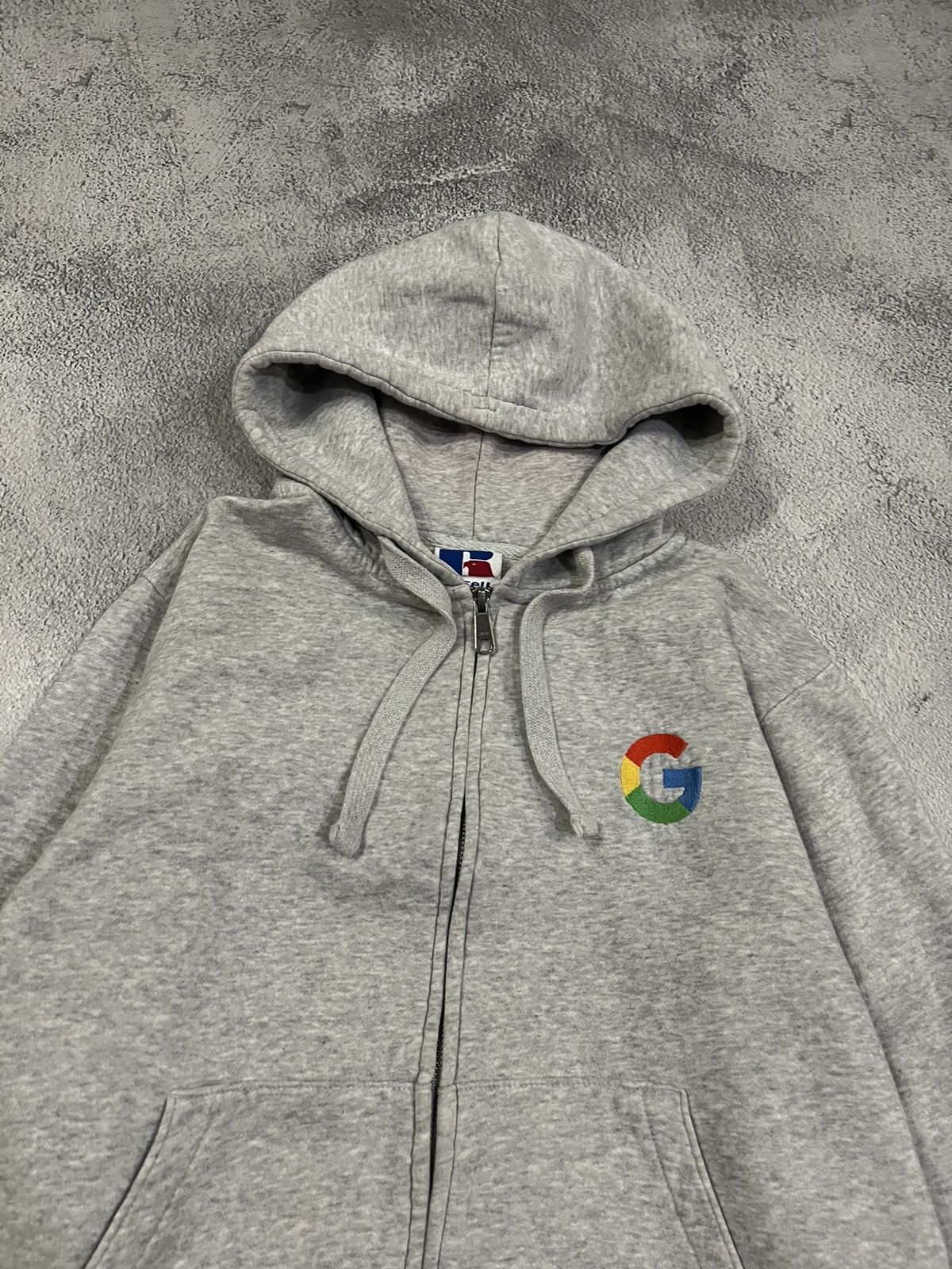 Designer × Vintage Vintage Y2k Google Zip Hoodie 00’s Size US XS / EU 42 / 0 - 4 Thumbnail