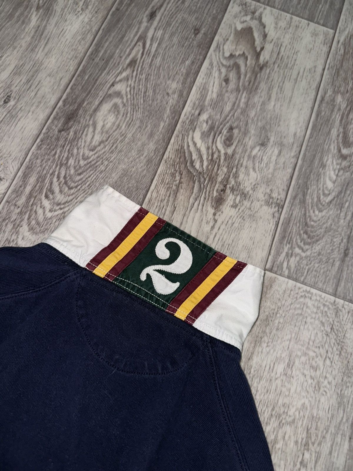 Polo Ralph Lauren Vintage Polo Ralph Lauren Rugby Long Sleeve Number 2 Y2K Size US M / EU 48-50 / 2 - 6 Thumbnail