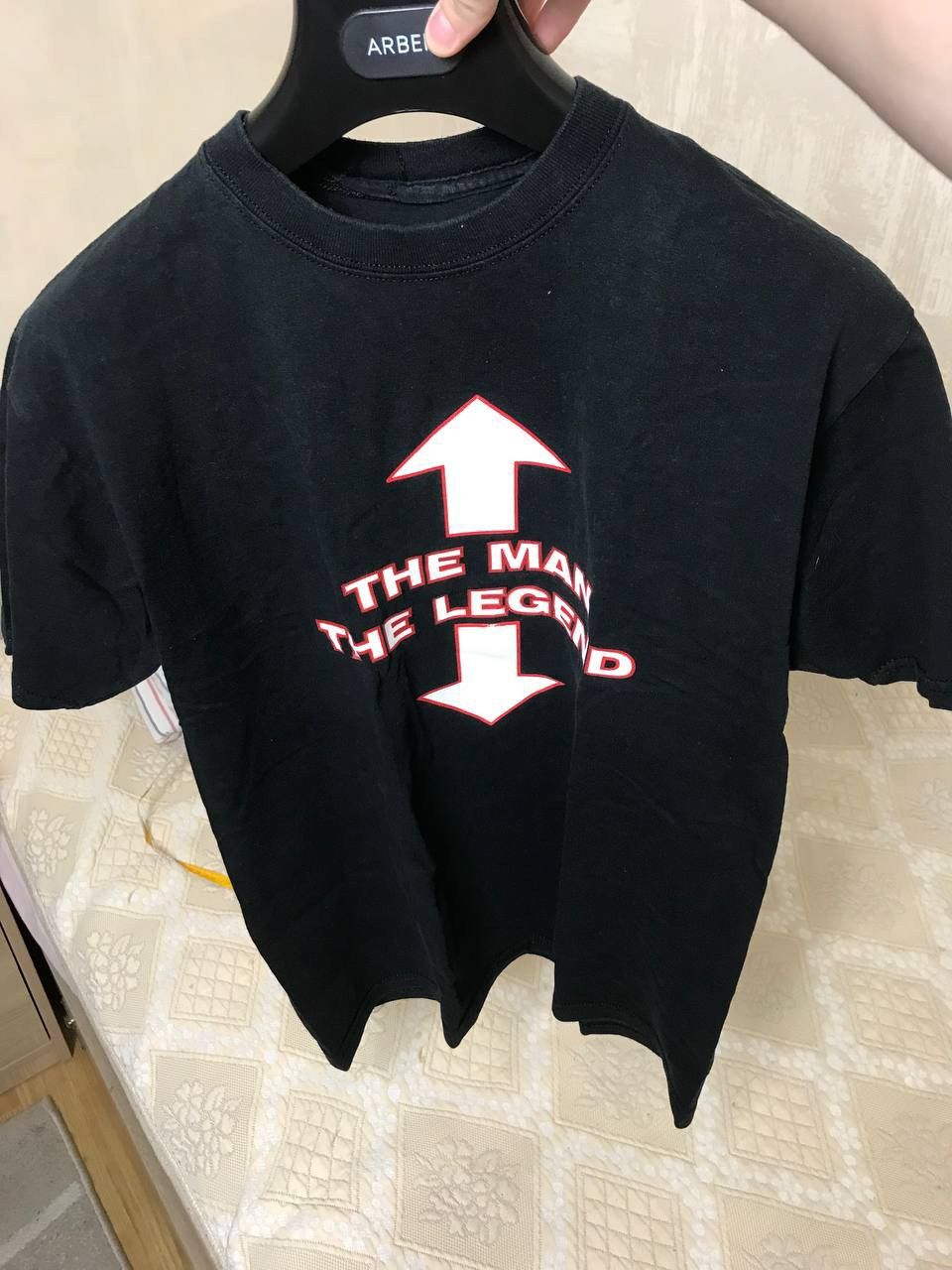Vintage 🔥 The Man Legend Vintage Humor Y2K Japan USA T Shirt Tee Size US M / EU 48-50 / 2 - 4 Thumbnail