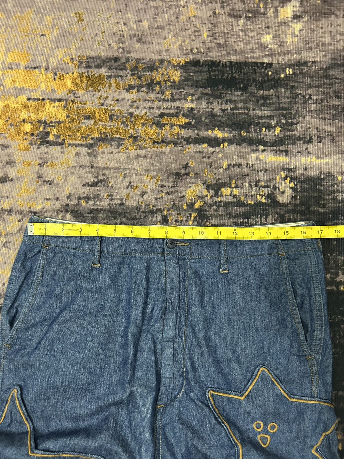 Ne-Net Ne-Net Issey Miyake Star Pocket Pants Size US 32 / EU 48 - 14 Thumbnail