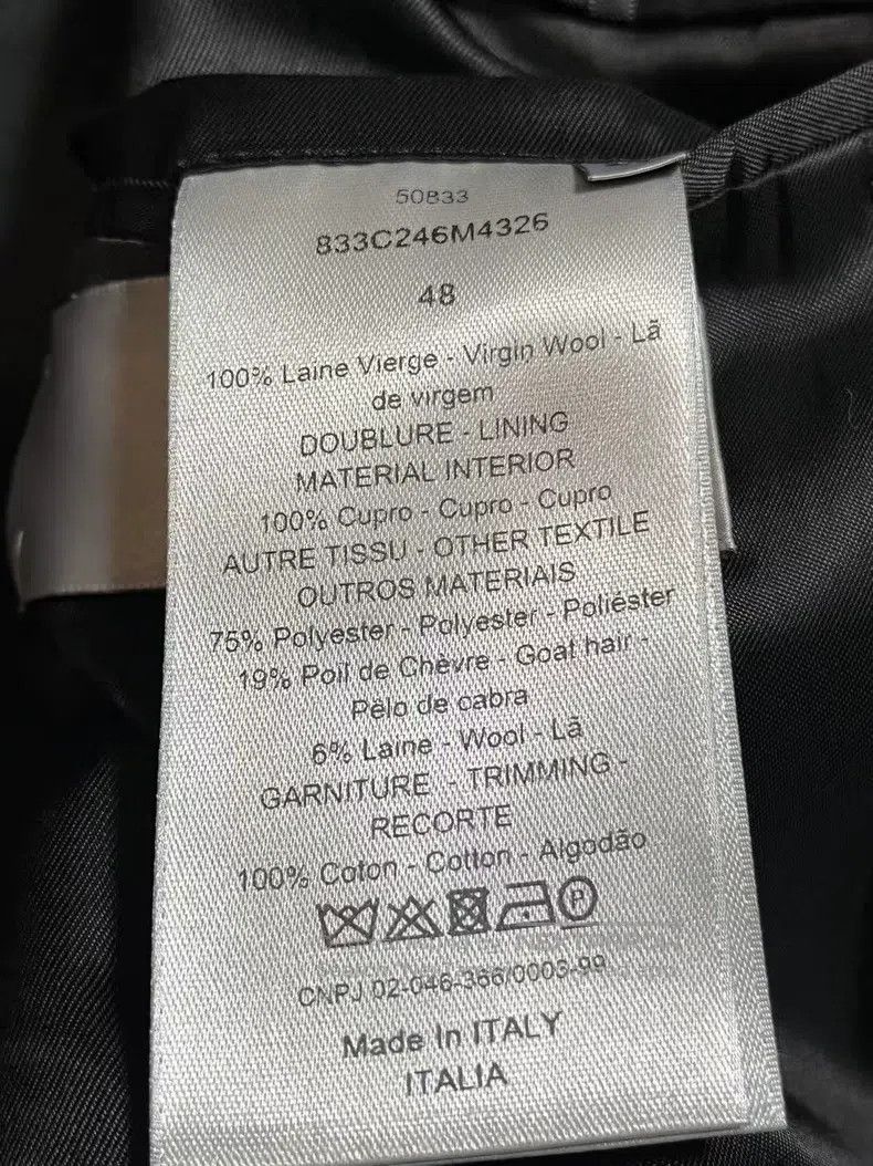 Dior Dior Black Double-Breasted Belted Suit Size US M / EU 48-50 / 2 - 7 Thumbnail