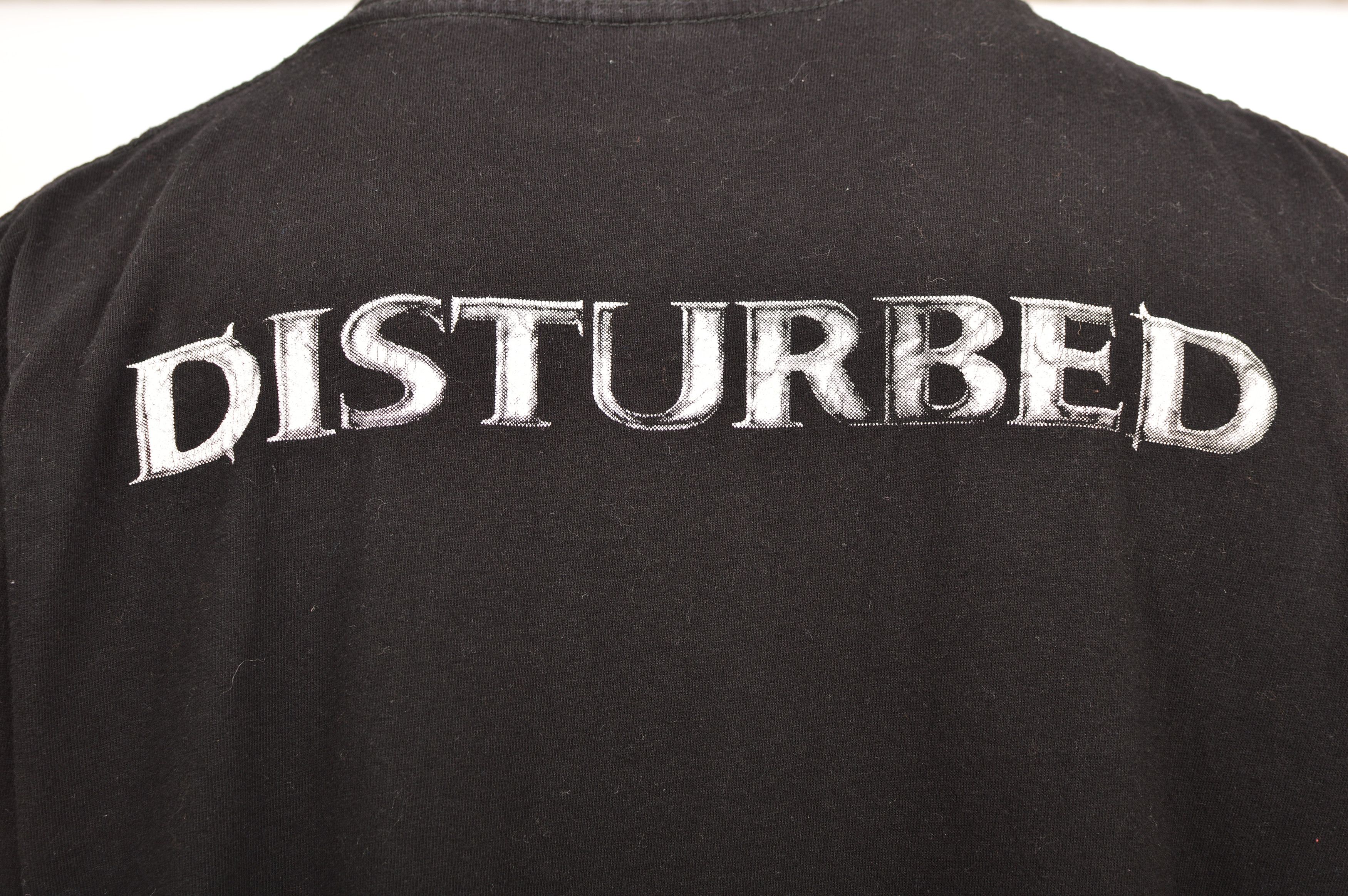 Vintage Hot Rock Disturbed The Guy Vintage Rock Metal T-Shirt Size US M / EU 48-50 / 2 - 5 Thumbnail