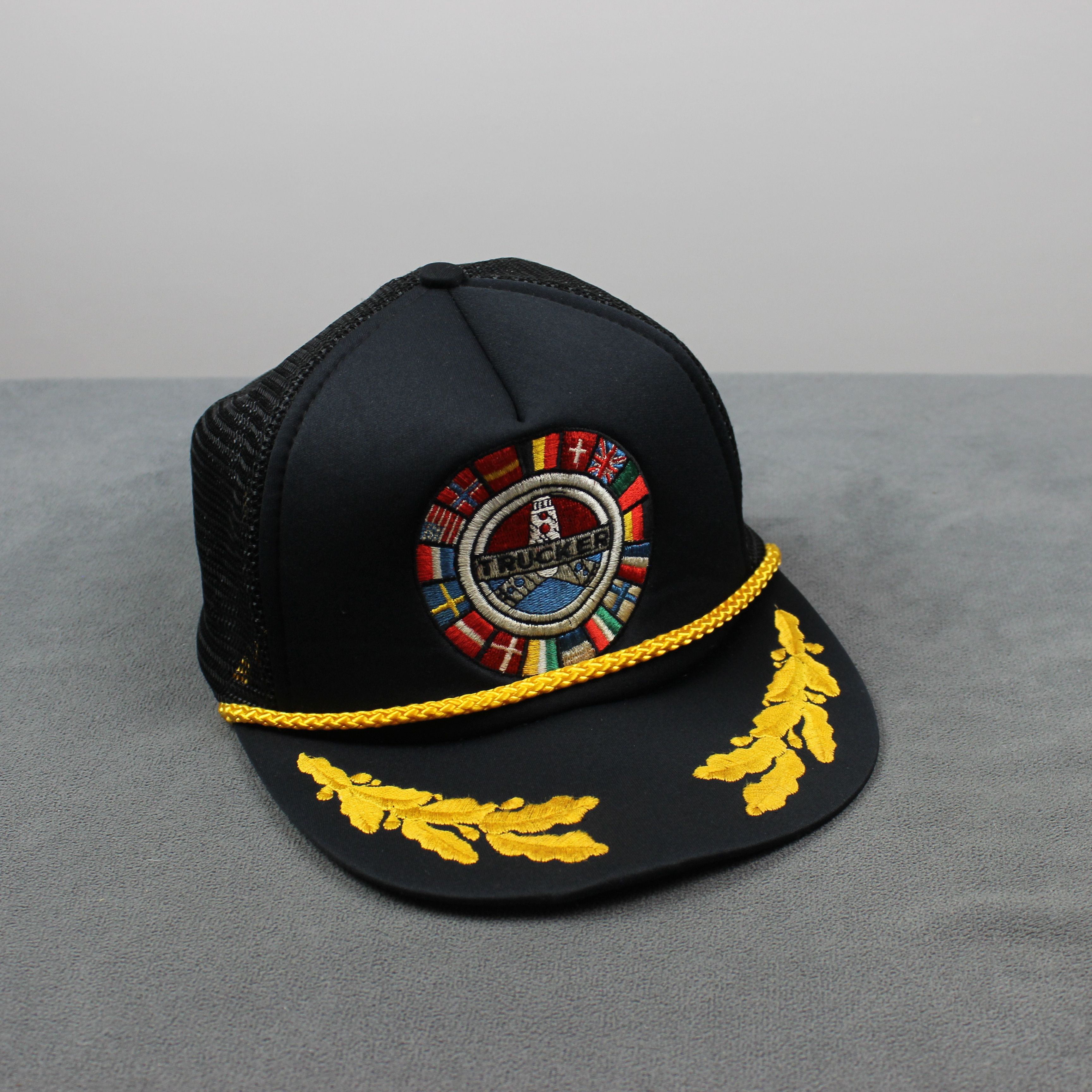 Vintage Truckers cap hat men vintage usa Size ONE SIZE - 2 Thumbnail