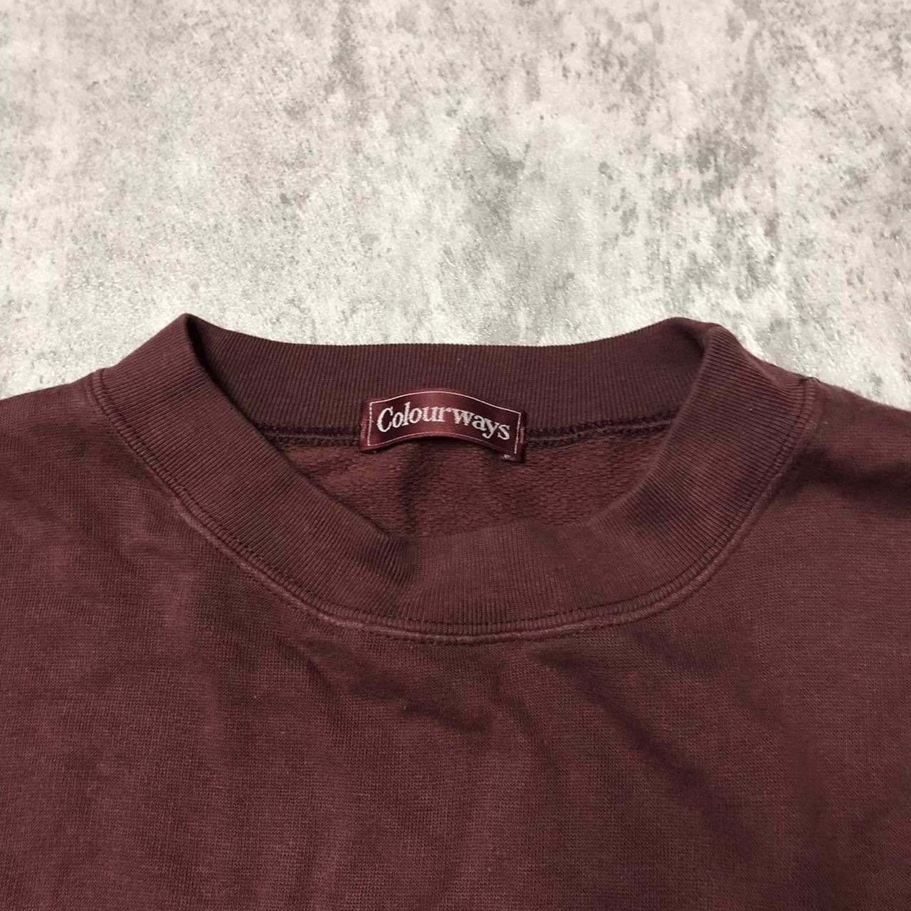 Other Brown vintage 90s crewneck sweatshirt #90s #crewneck Size US XL / EU 56 / 4 - 3 Thumbnail