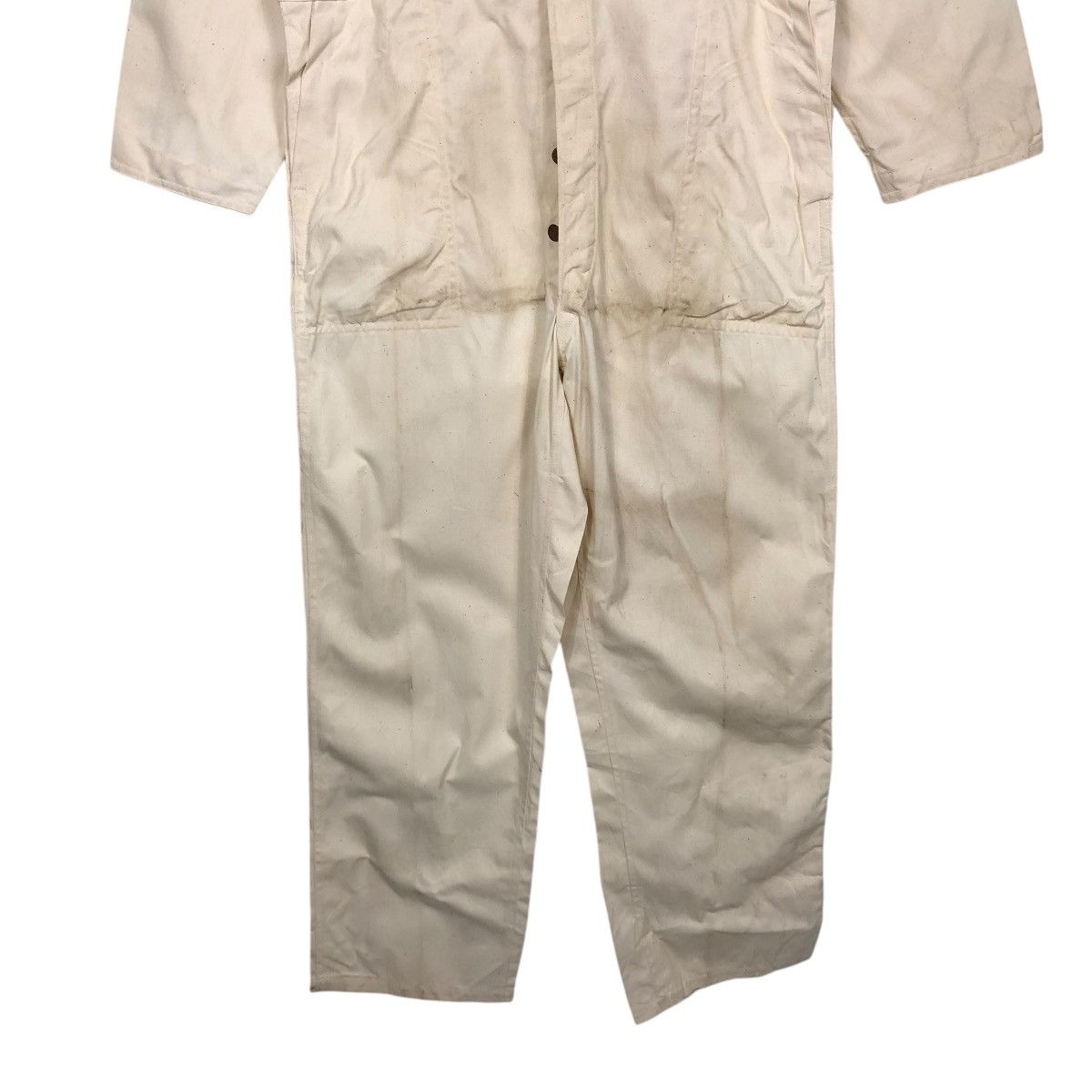 Vintage 🔥VINTAGE WORKER COVERALL NISSAN MOTOR OKAYAMA BIG LOGO Size US 36 / EU 52 - 5 Thumbnail