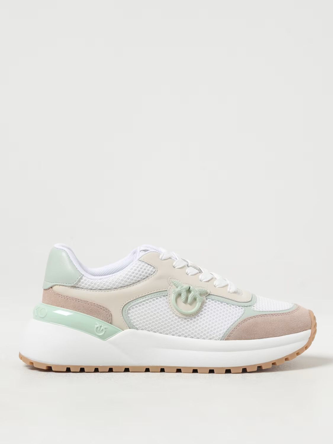 Pinko o1s22i1n0824 Love Birds Low-Top Sneakers in Multicolor Size US 9 / IT 39 - 1 Thumbnail