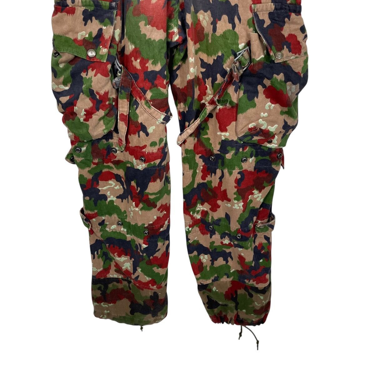 Other Vtg 70s Swiss Army M70 Alpenflage Combact Trouser Jumpsuit Size US 34 / EU 50 - 11 Thumbnail