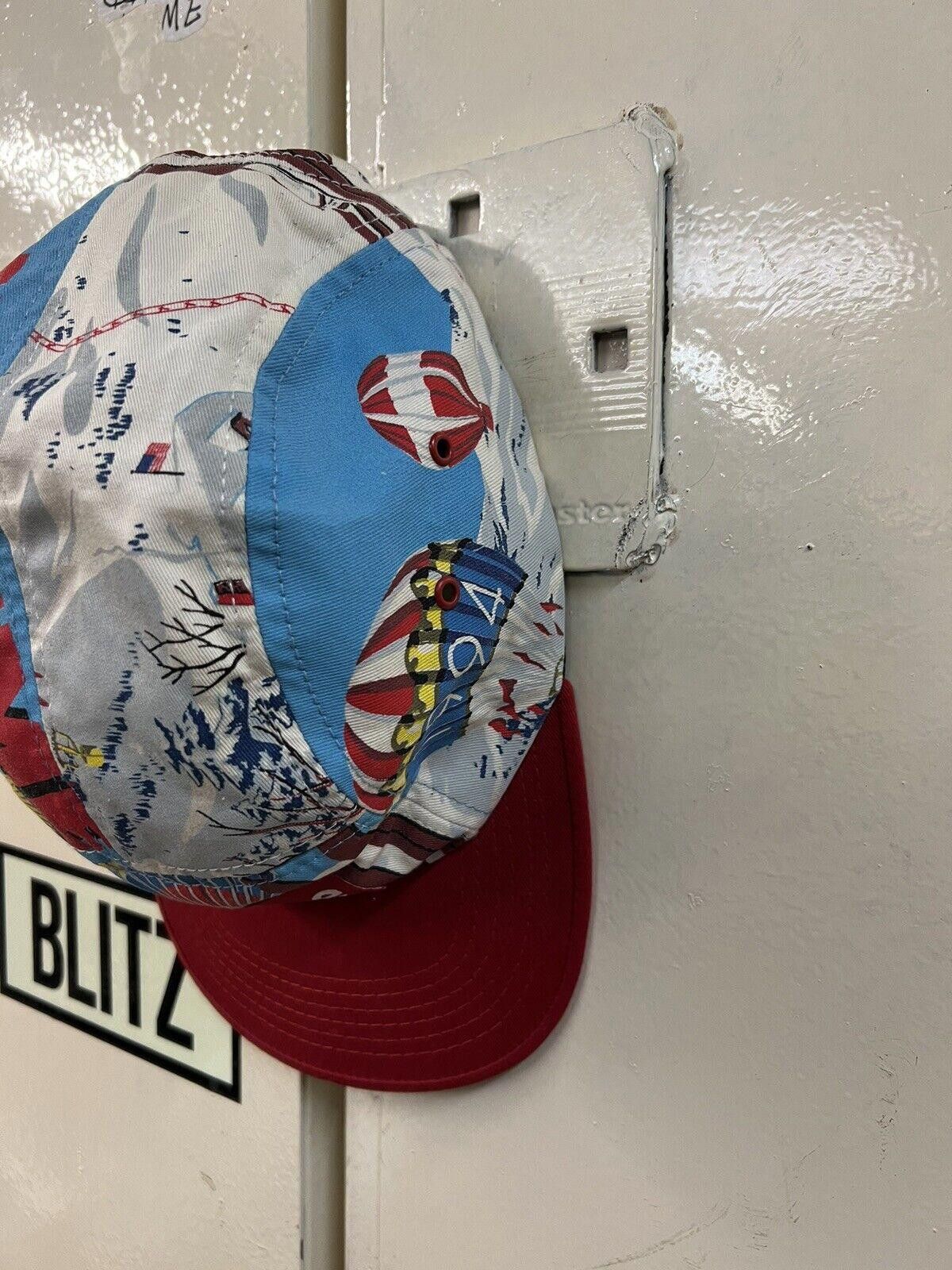 Supreme FW08 Supreme Ballon Lodge Box Logo 5 Panel Camp Cap Hat 2008 Size ONE SIZE - 10 Thumbnail
