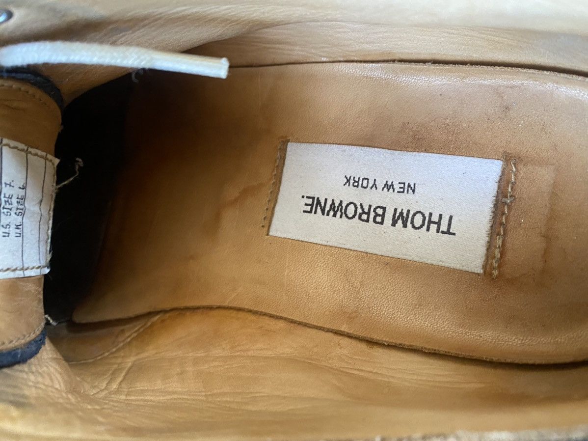 Designer × Thom Browne Thom Browne oxford navy blue leather shoes uk6 Size US 7 / EU 40 - 14 Thumbnail