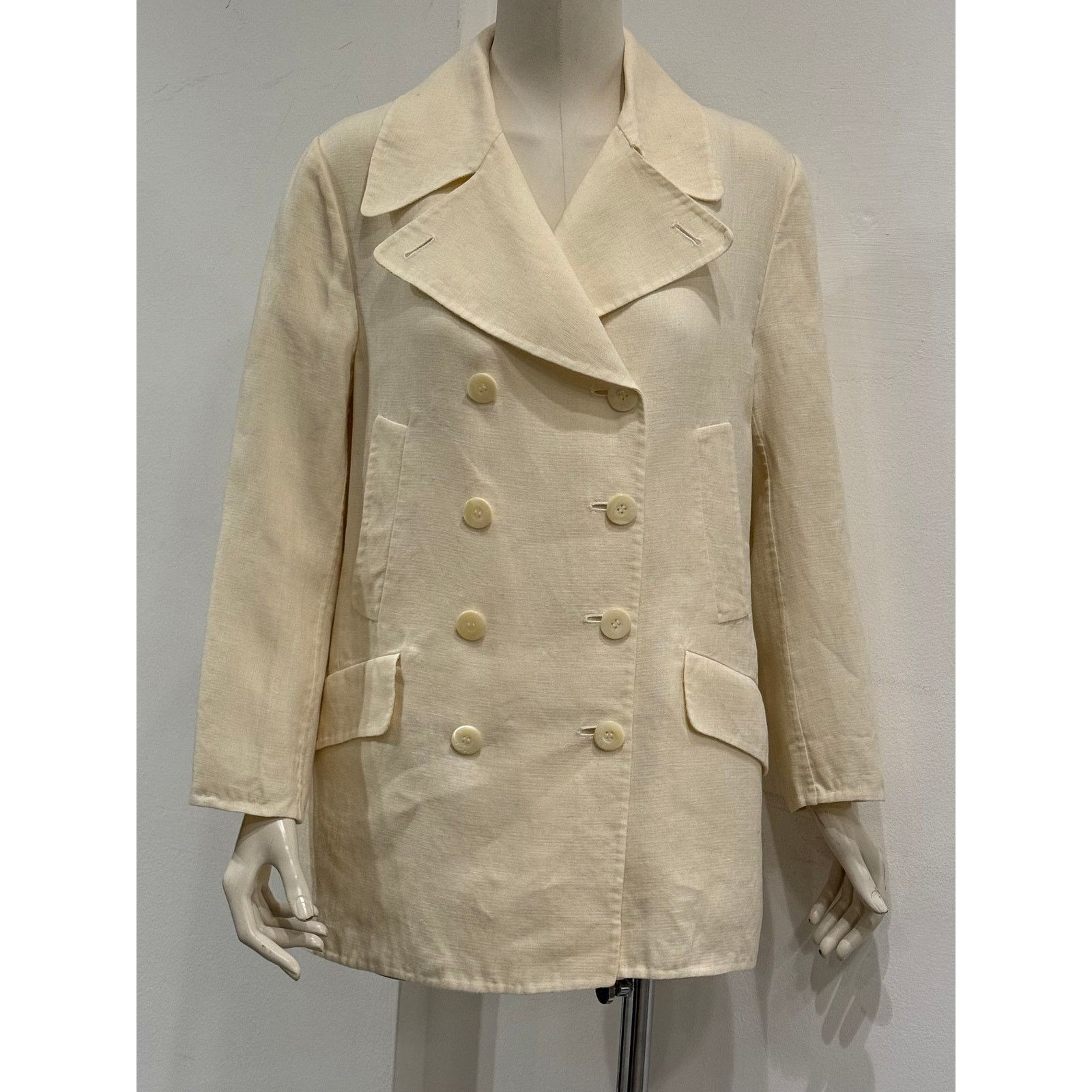 Gucci 1996 Gucci by Tom Ford caban linen coat Size M / US 6-8 / IT 42-44 - 2 Thumbnail