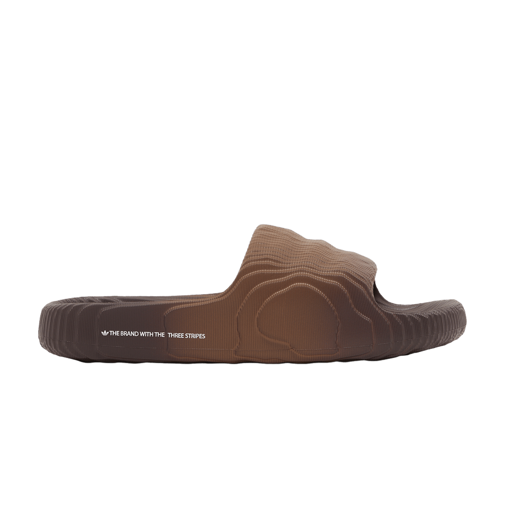 image of Adidas Adilette 22 Slide Gradient Pack - Preloved Brown, Men's (Size 10)