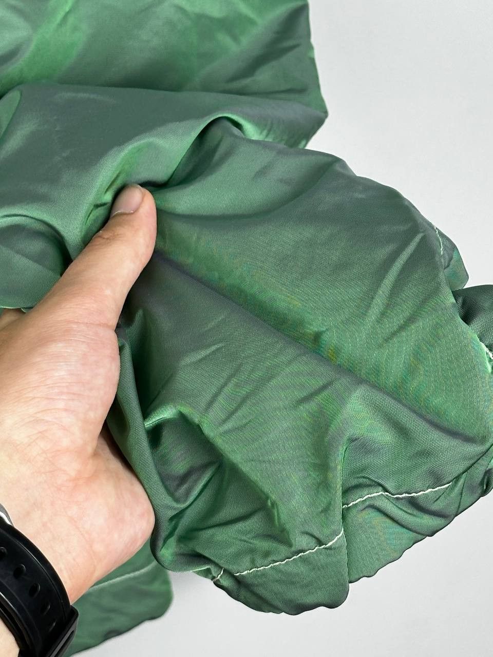 JET SET Vintage JET SET Nylon Metal Ski Green Anorak Light Jacket Size US XL / EU 56 / 4 - 5 Thumbnail