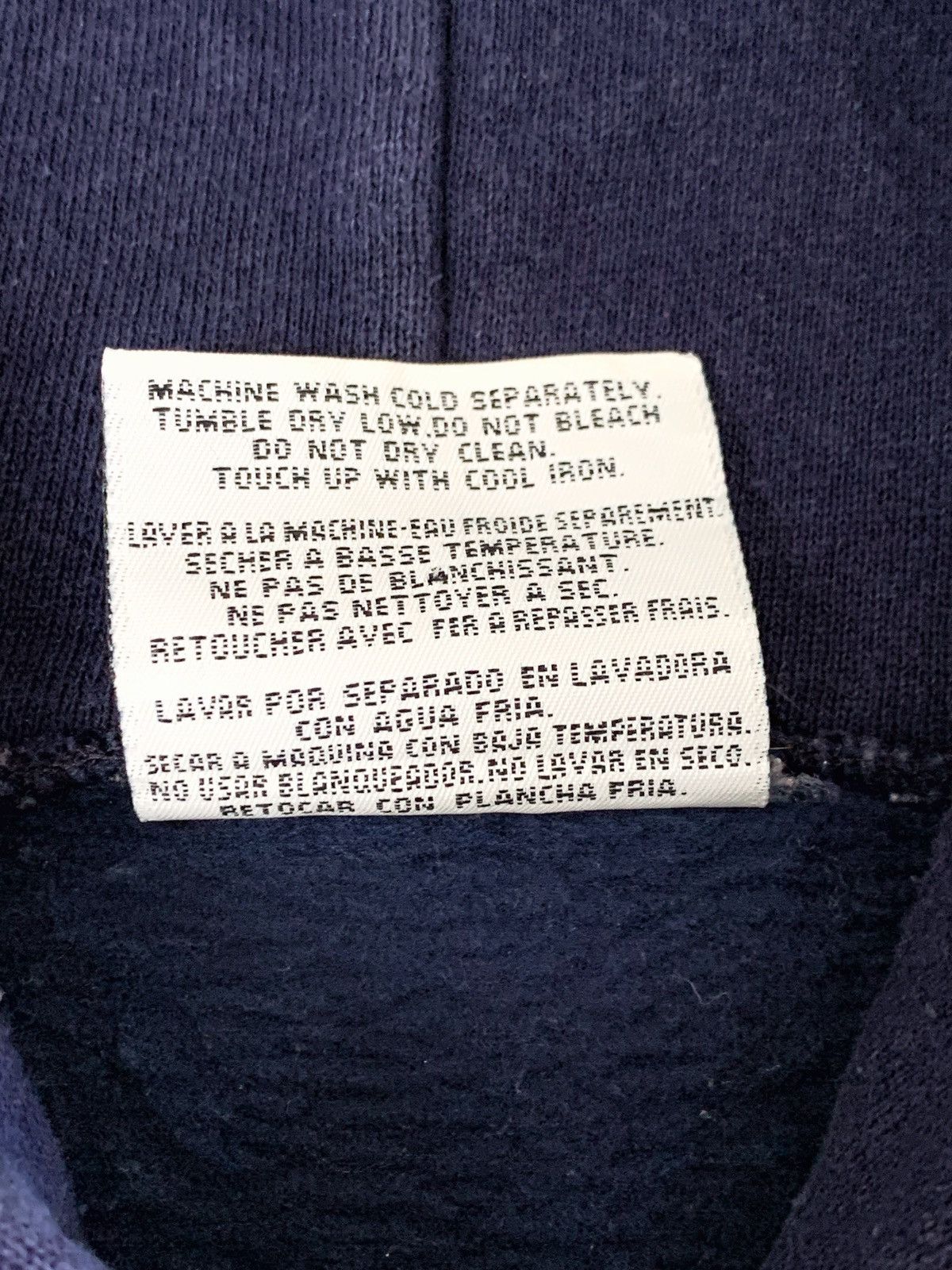 Fruit Of The Loom 90s Vintage blank hoodie heavy weight not fotl Size US L / EU 52-54 / 3 - 5 Thumbnail